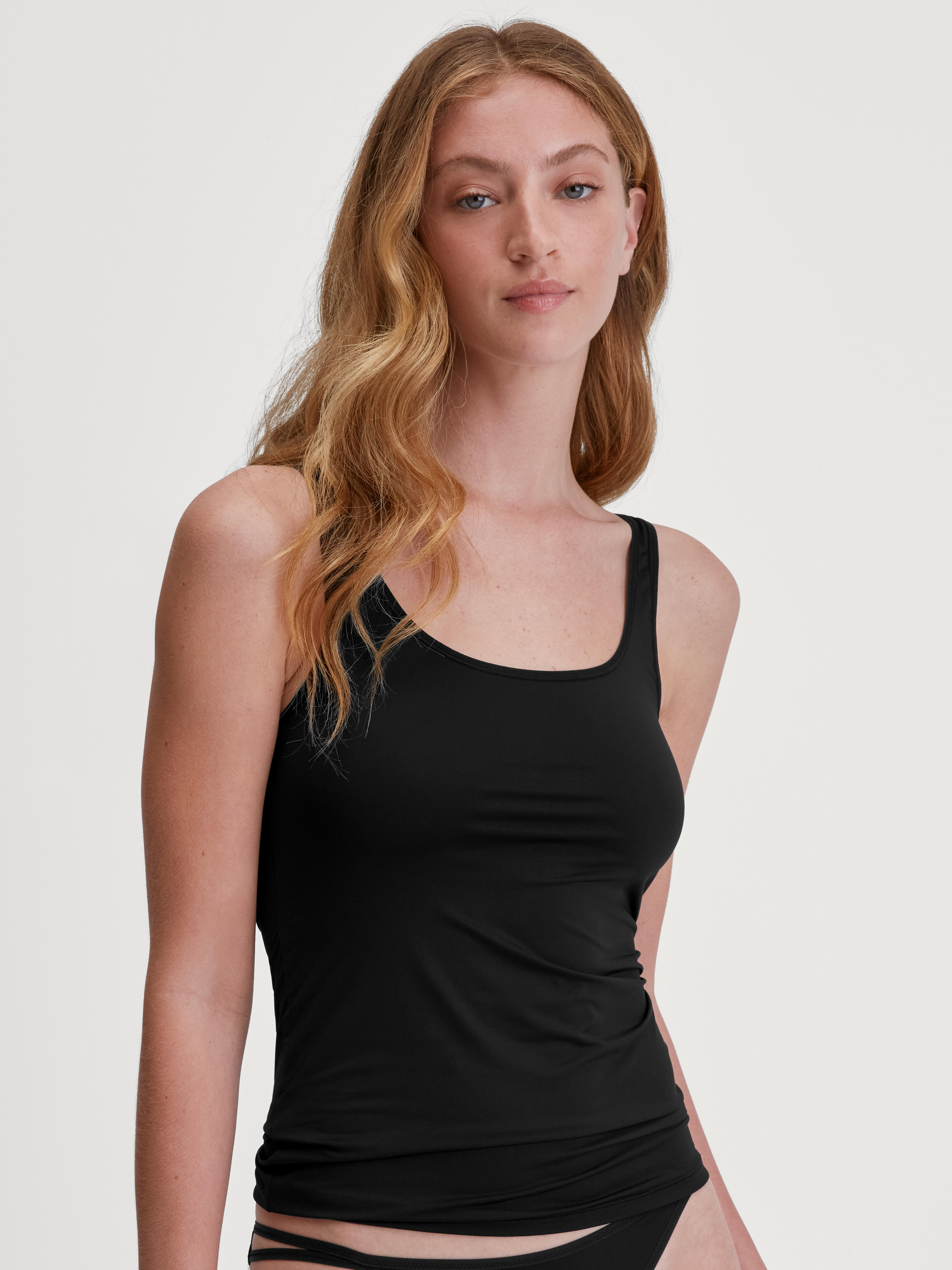 Calida Damen Schwarz - Top Ohne Arm - Gr. - L - Bild 3