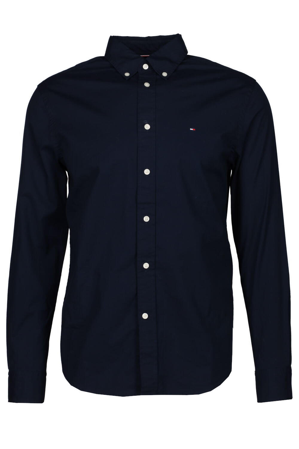 Tommy Hilfiger Herren Freizeithemden Gr. S Marine Baumwolle - Bild 5