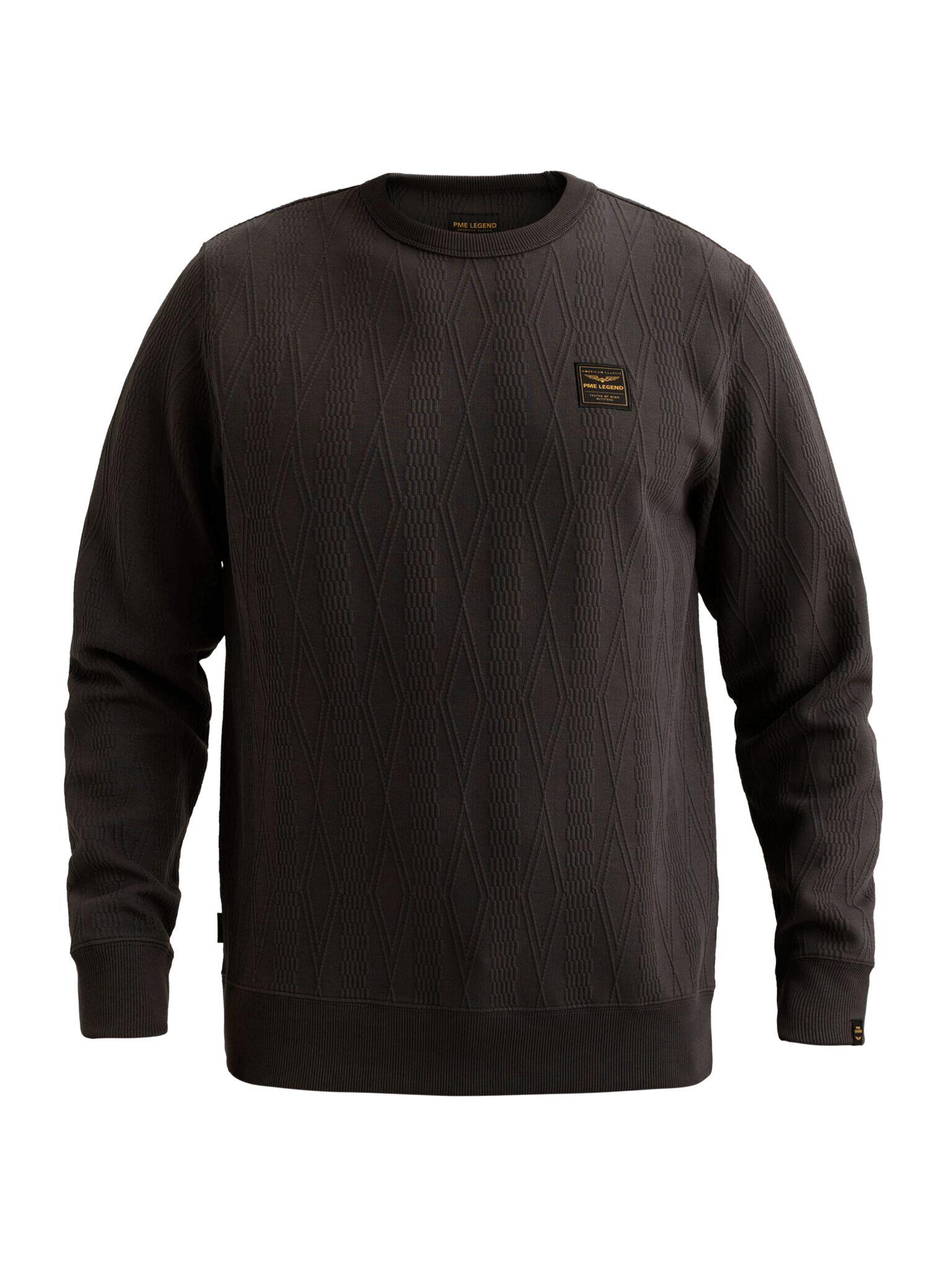 Pme Legend Herren Anthrazit Pullover, Grau, Gr. Übergröße Xxl - Bild 6