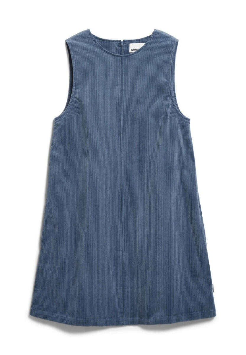 Armedangels Blau - Ärmelloses Cord-Minikleid - Gr. - M