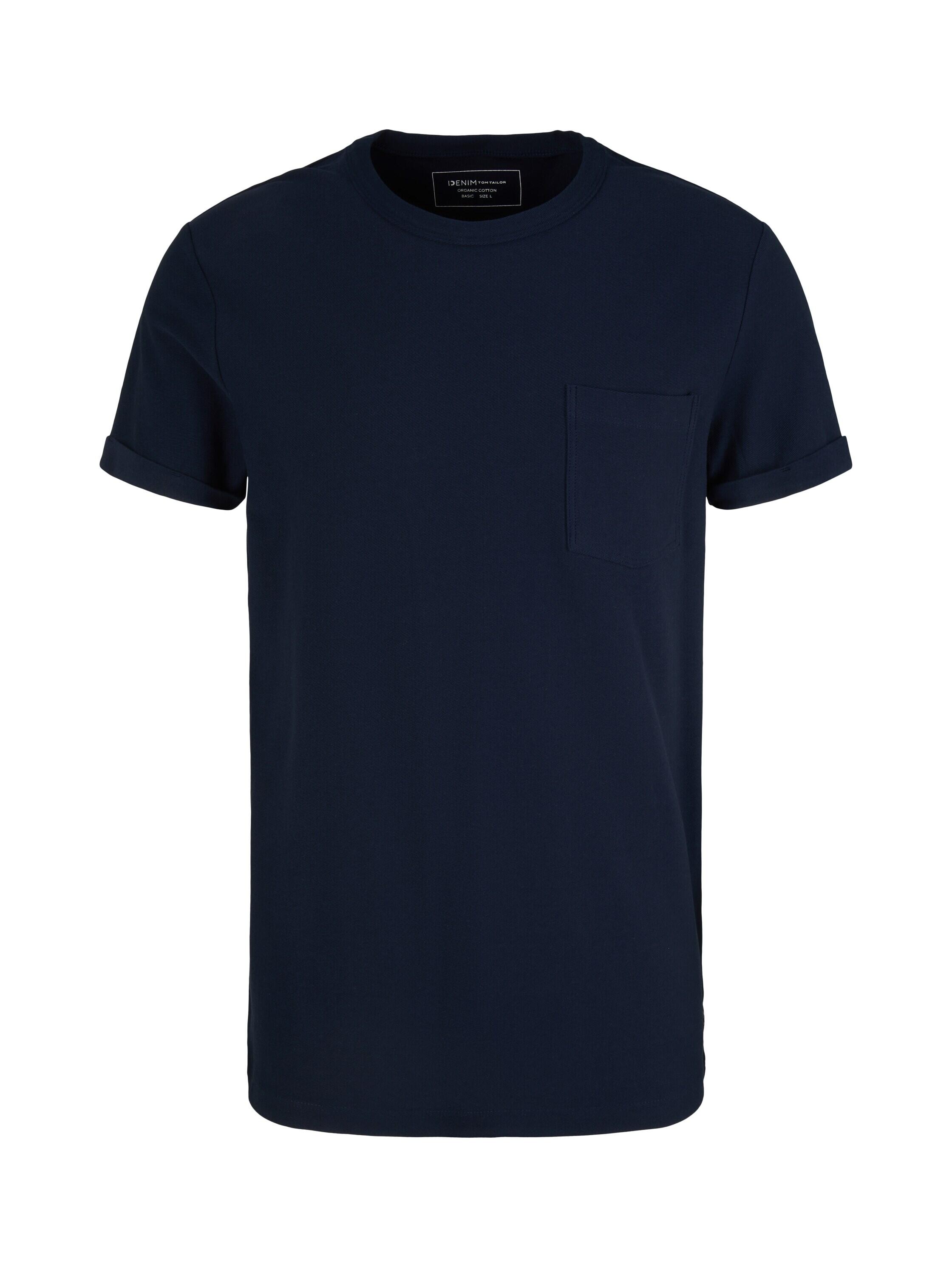 Tailor Tom | Deutschland T-Shirt mit Denim Brusttasche
