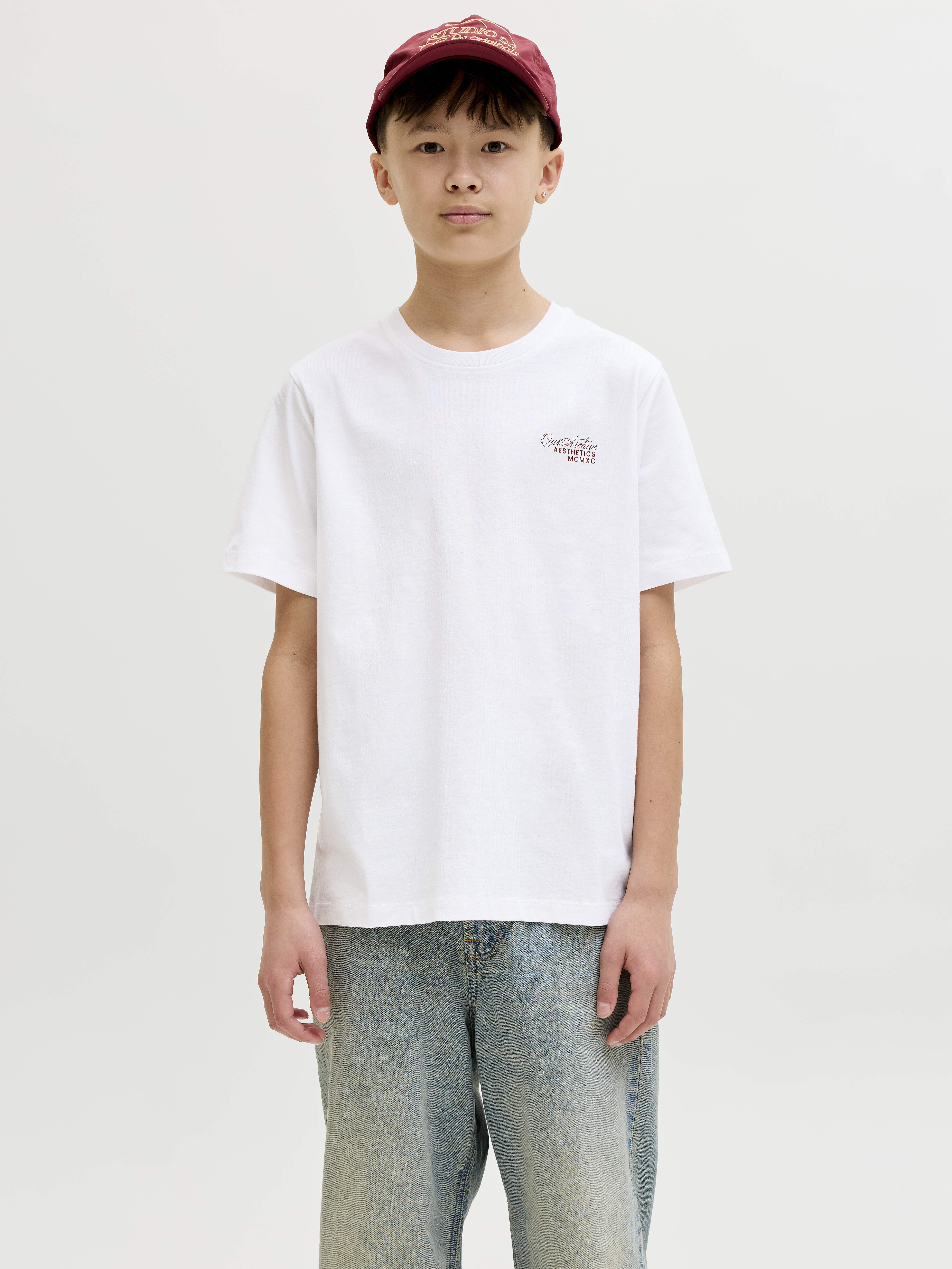 Maglietta Ragazzo Jack & Jones JCOStratus Graphic Tee – Girocollo Manica Corta