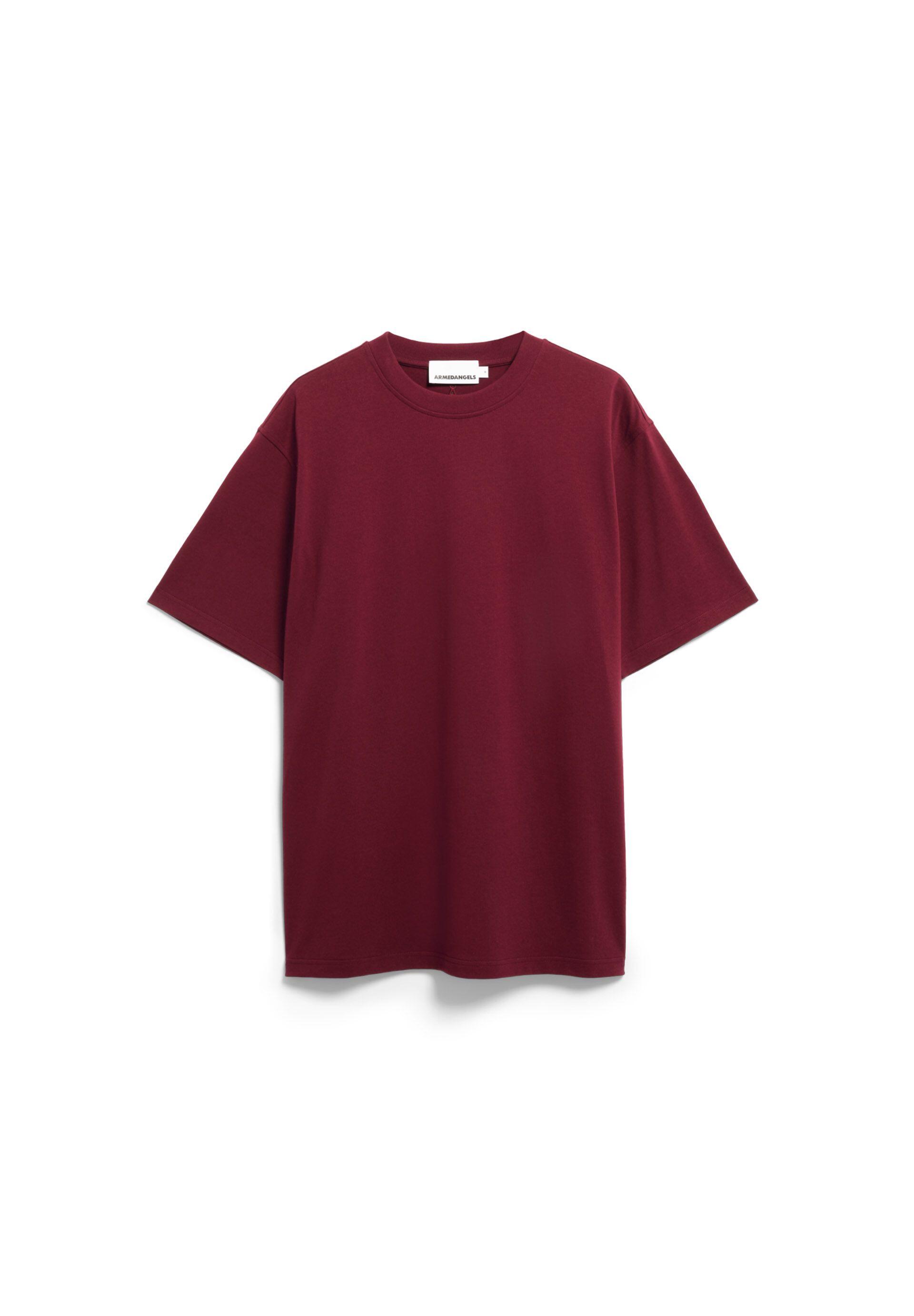 Armedangels Herren T-Shirts Bordeaux Gr. Groß - Bild 3