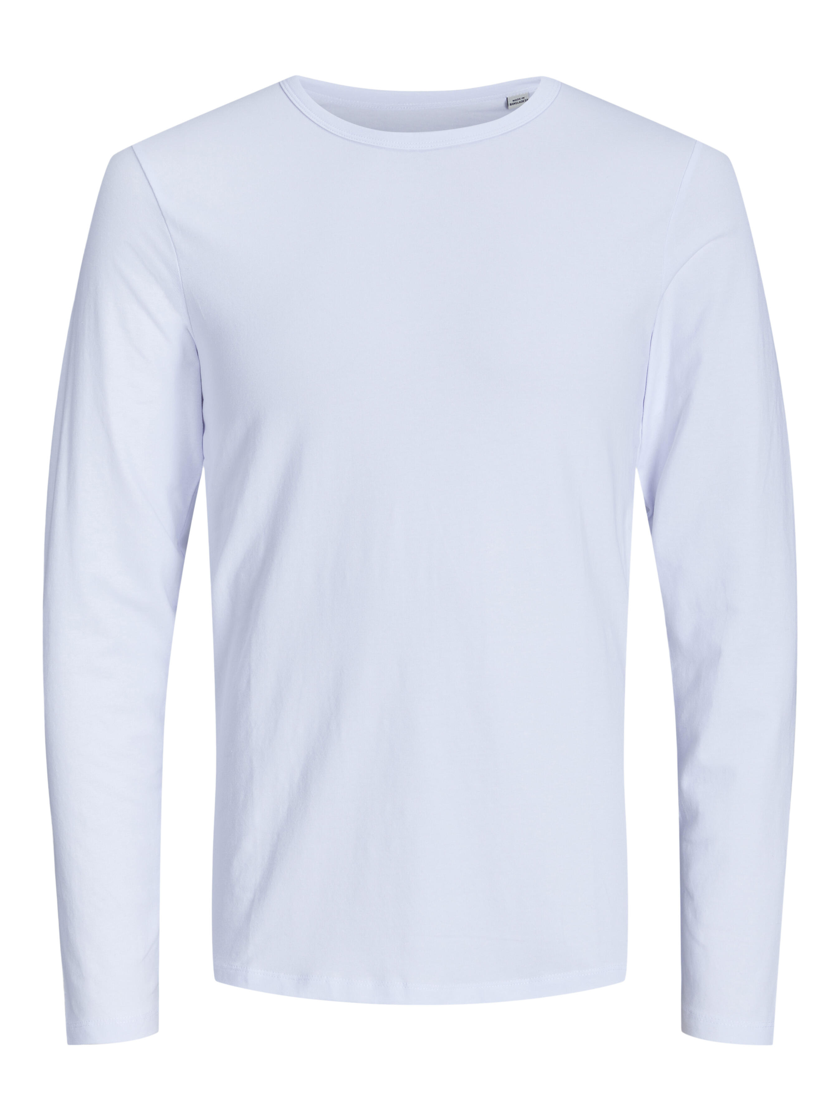 Jack&Jones - Jjebasic O-Neck Tee L/S Noos White - Gr. - Xxl - Bild 3