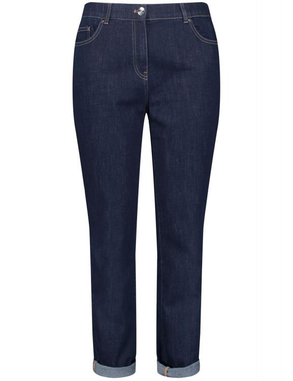 Samoon 5-Pocket Jeans | Deutschland (08999) 44 - blau 