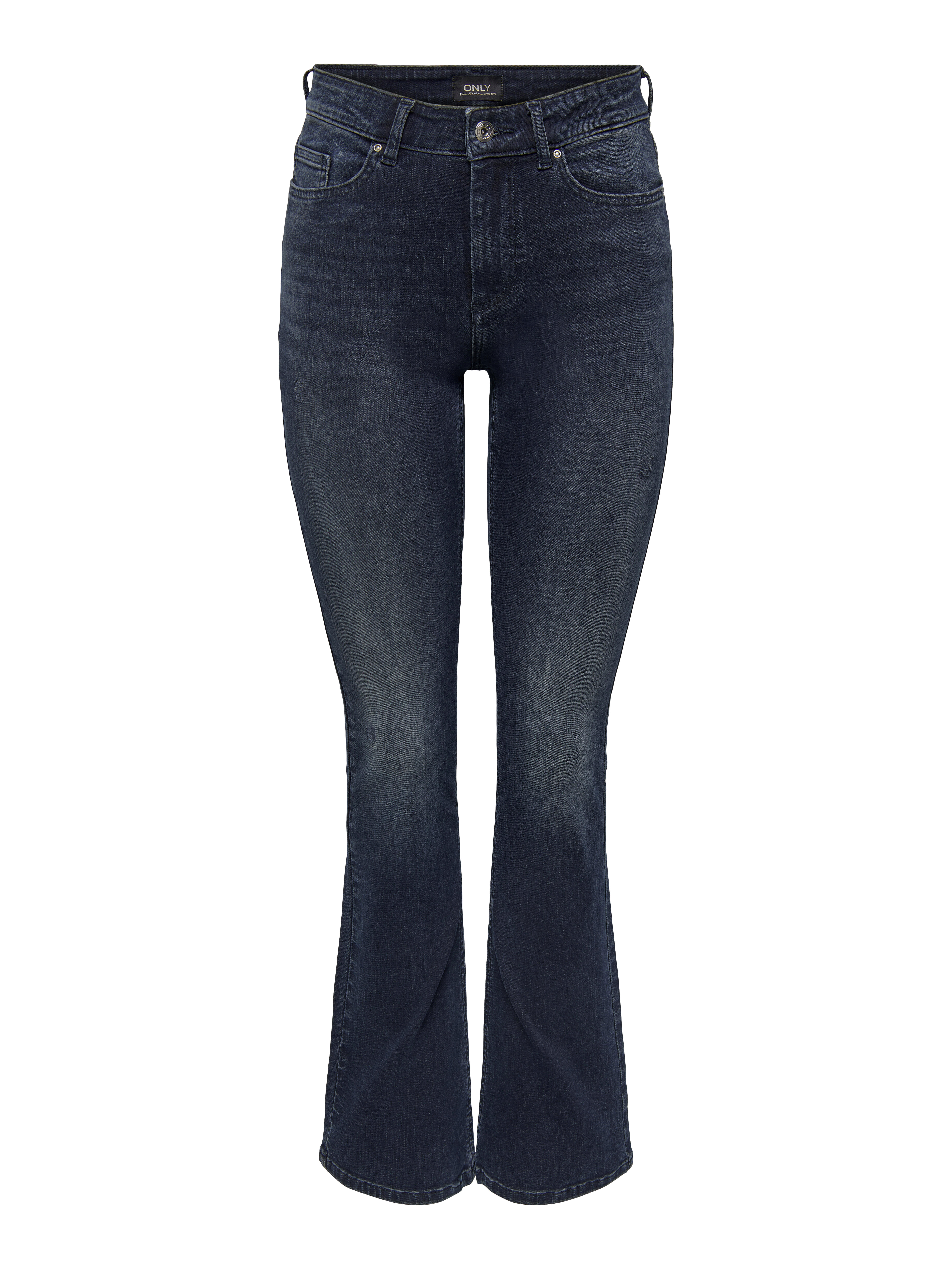 Only Schwarz Onlblush Mid Flared Dnm Rea409 Noos - Bild 2