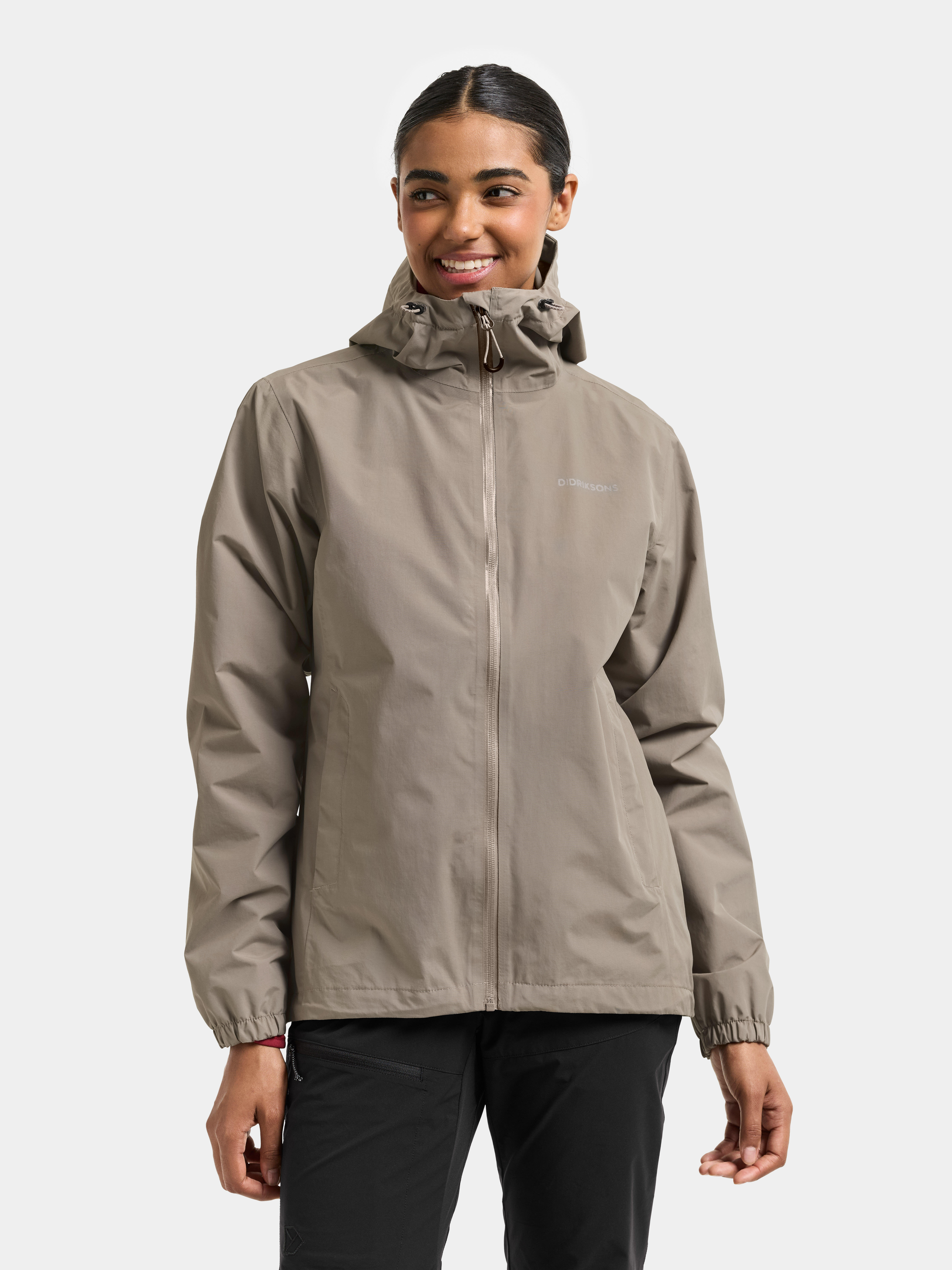 Didriksons Damen Marron Regenjacke Für Varja - Bild 4
