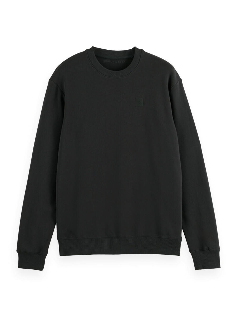 Scotch & Soda Schwarz - Logo Sweatshirt - Gr. - S