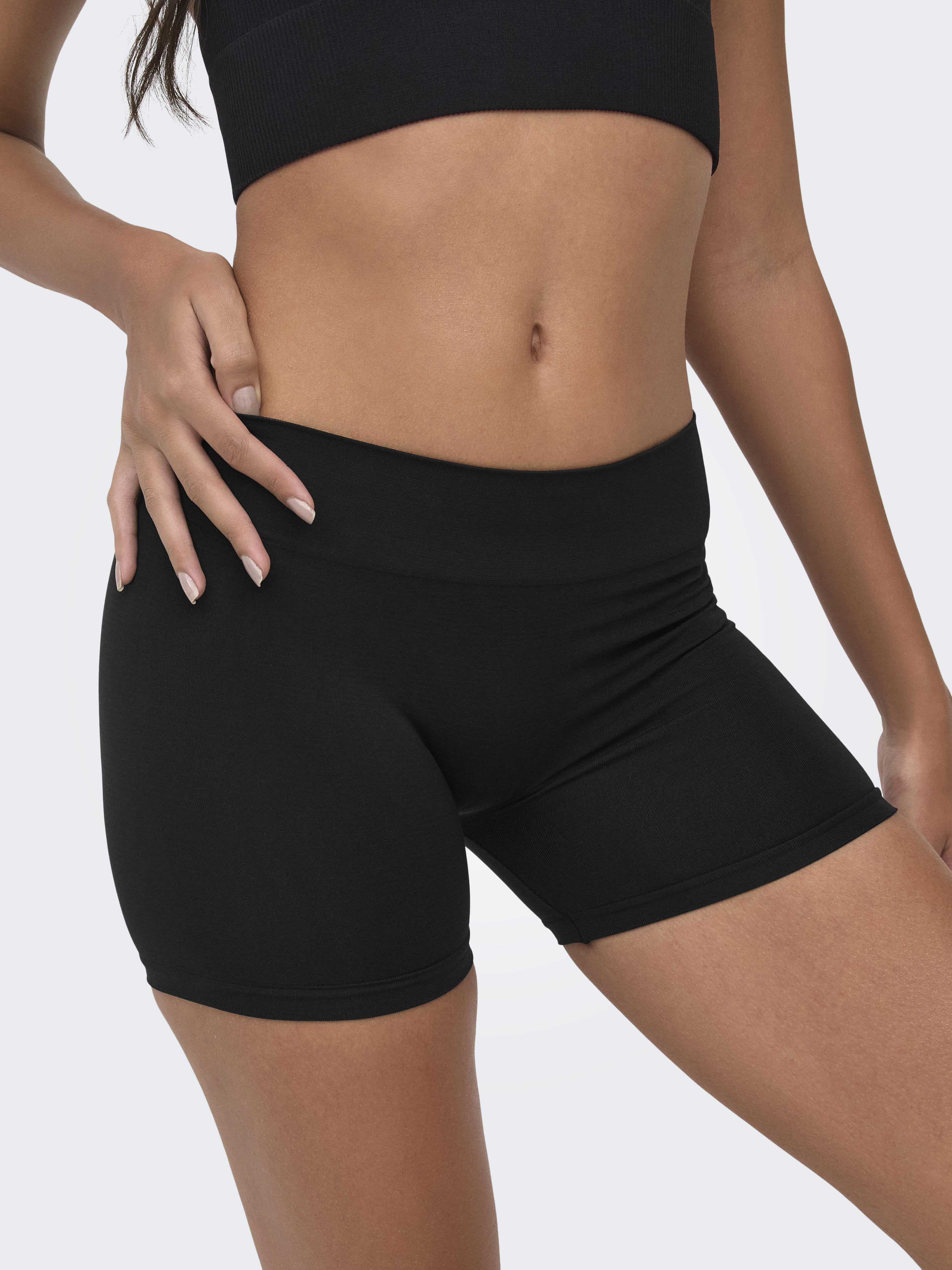 Only Damen Schwarz Shorts Für - Bild 2