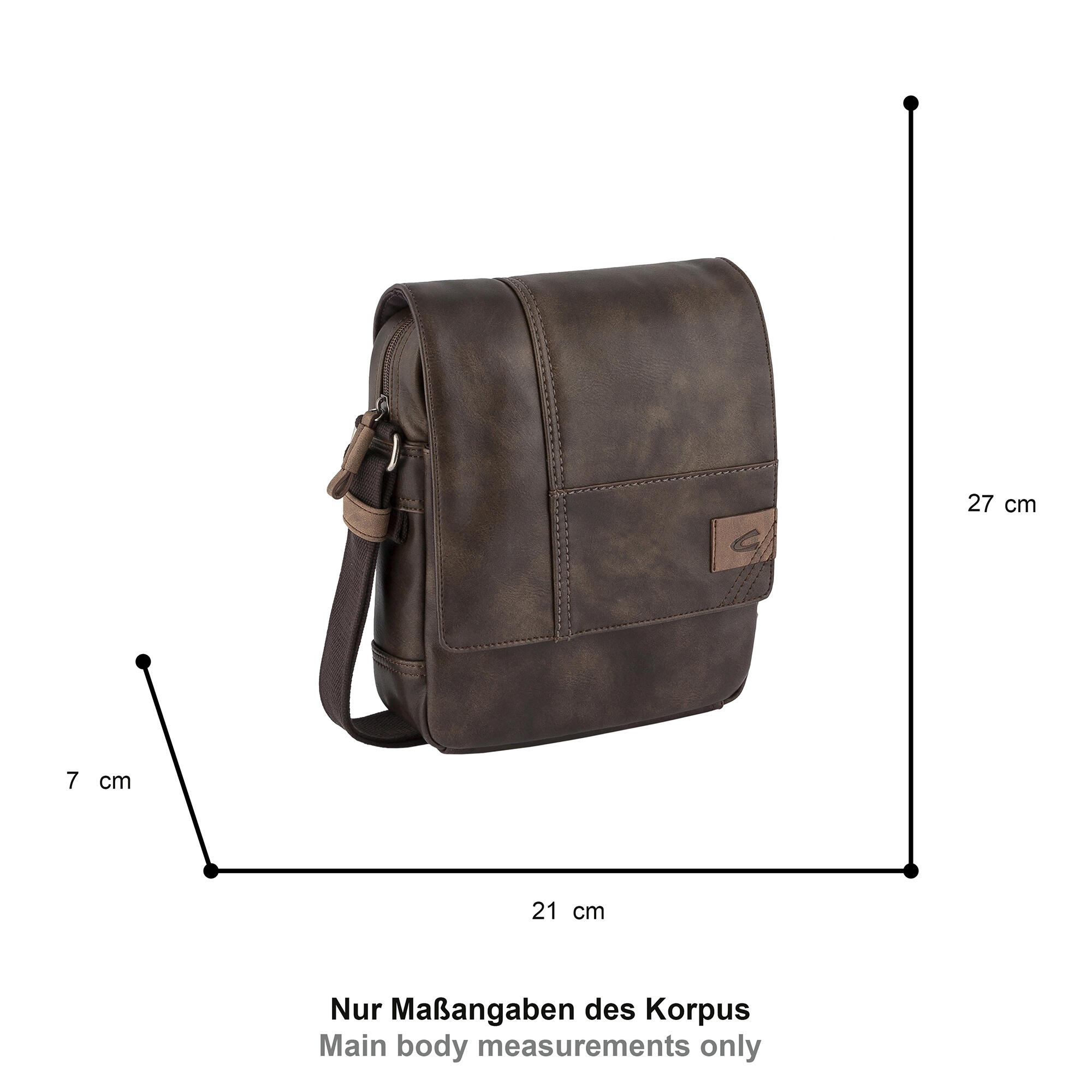 Gabor, Herren, Handtasche, Taschen, Braun - Bild 5