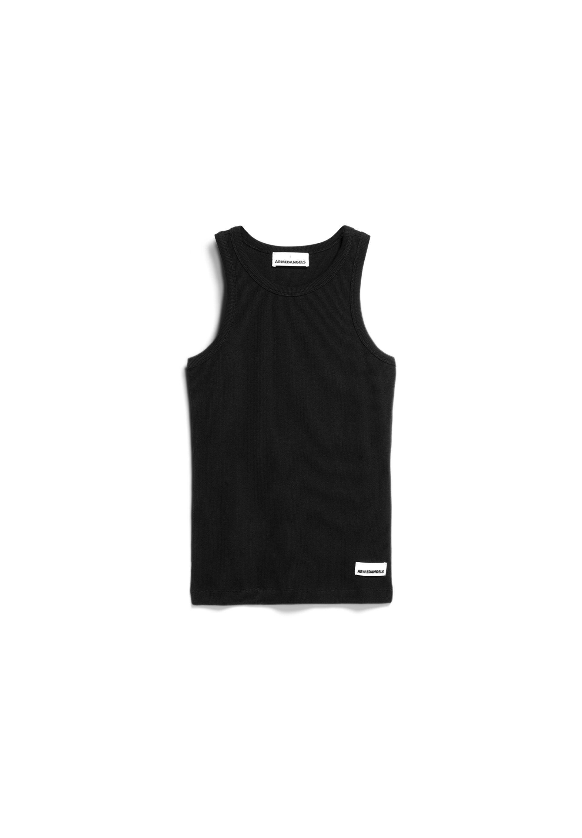 Armedangels Damen Schwarz -Top Kanitaa - Bild 3