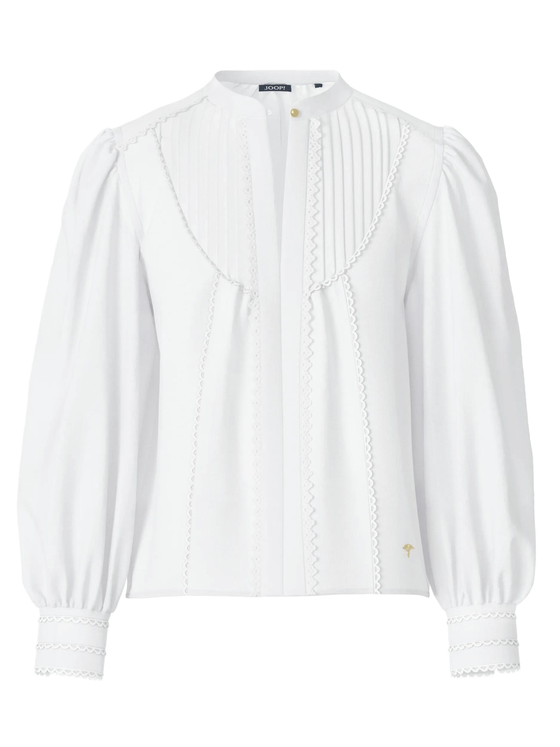 Joop! Damen Weiß Bluse Bionda 30102139 Regular Fit - Bild 2