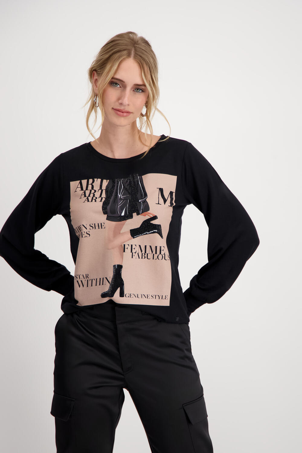 monari Shirt mit geschmücktem Print | Deutschland