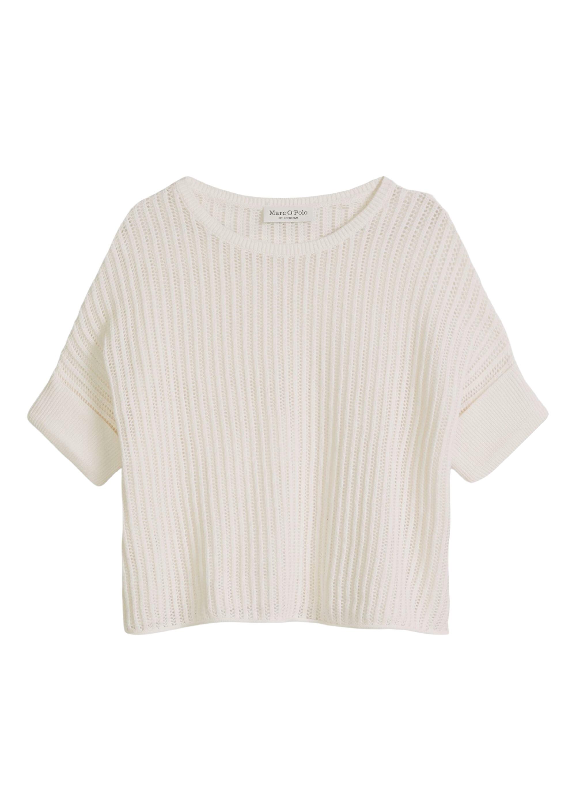 Marc O'polo Casual Beige - Kurzarm Strickpullover - Gr. - Xs
