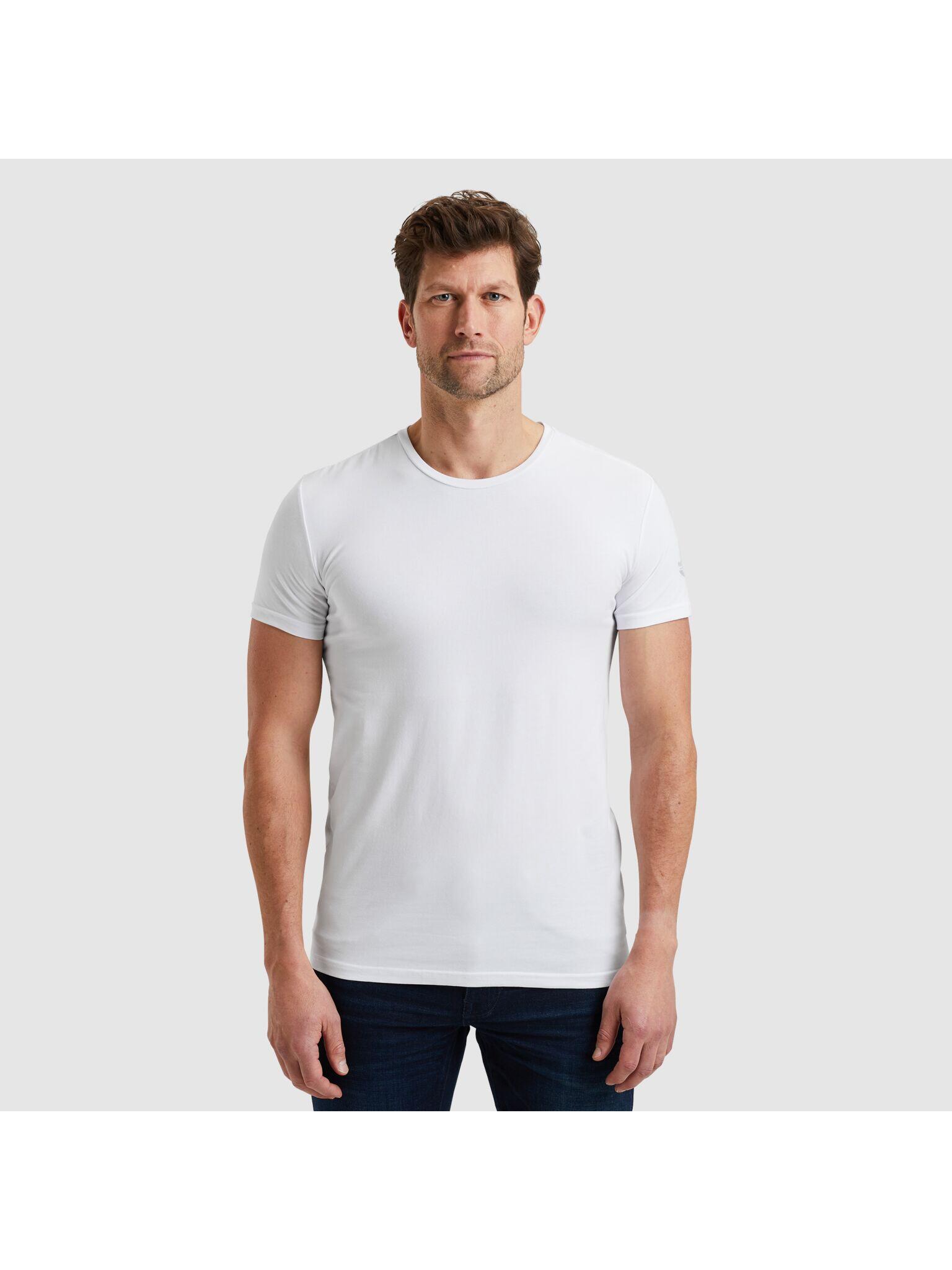 PME Legend Basic T-Shirt 2er Pack O-Ausschnitt Weiß Größe XL - Bild 3