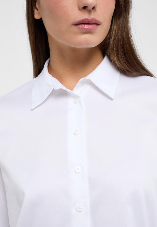 Soft Langarm Bluse ETERNA | Luxury Deutschland Twill Shirt