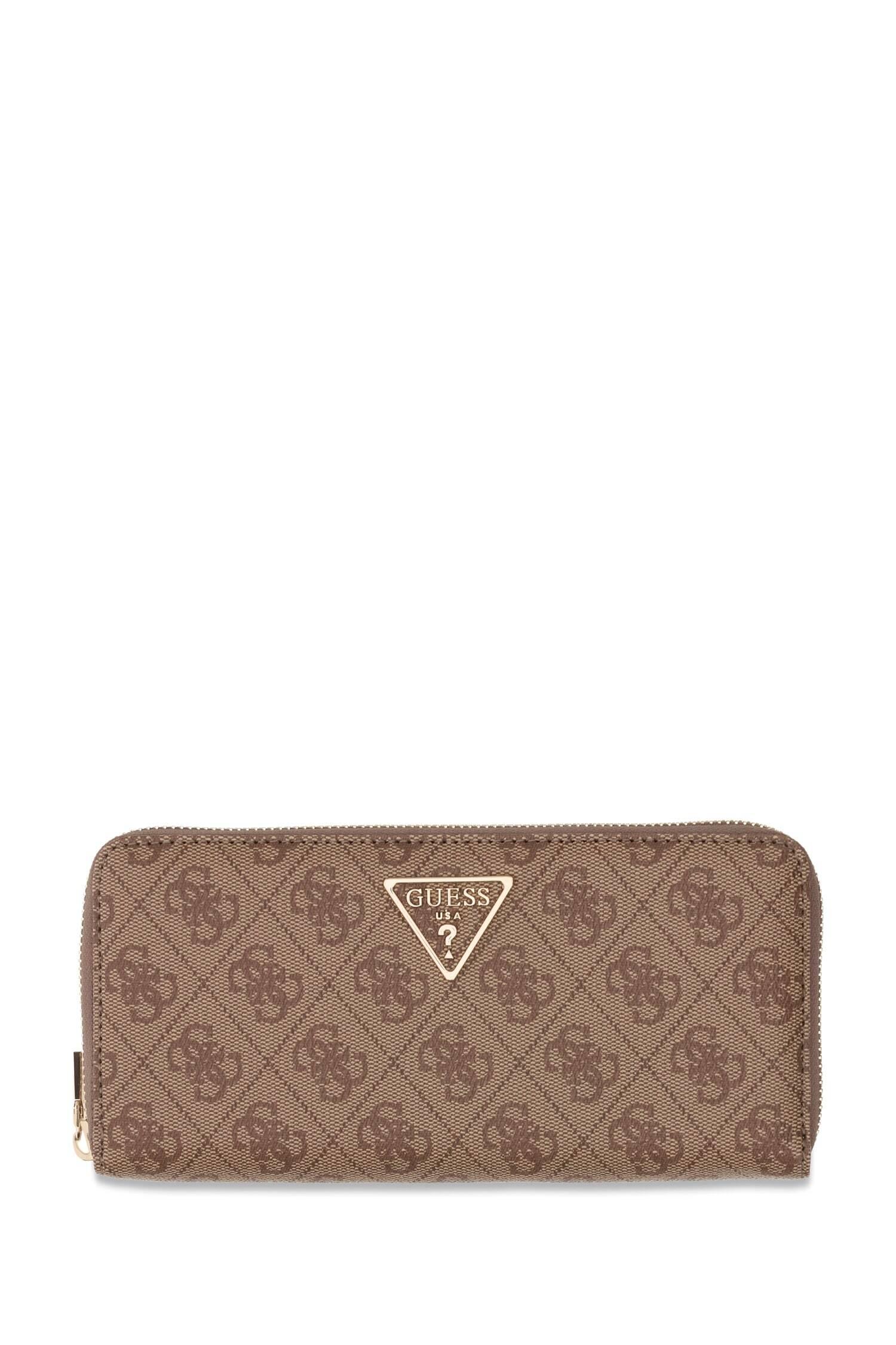 Guess Damen Langbörse Laurel Ii Slg Large Zip Around (Swsg) Latte Logo - Image 5
