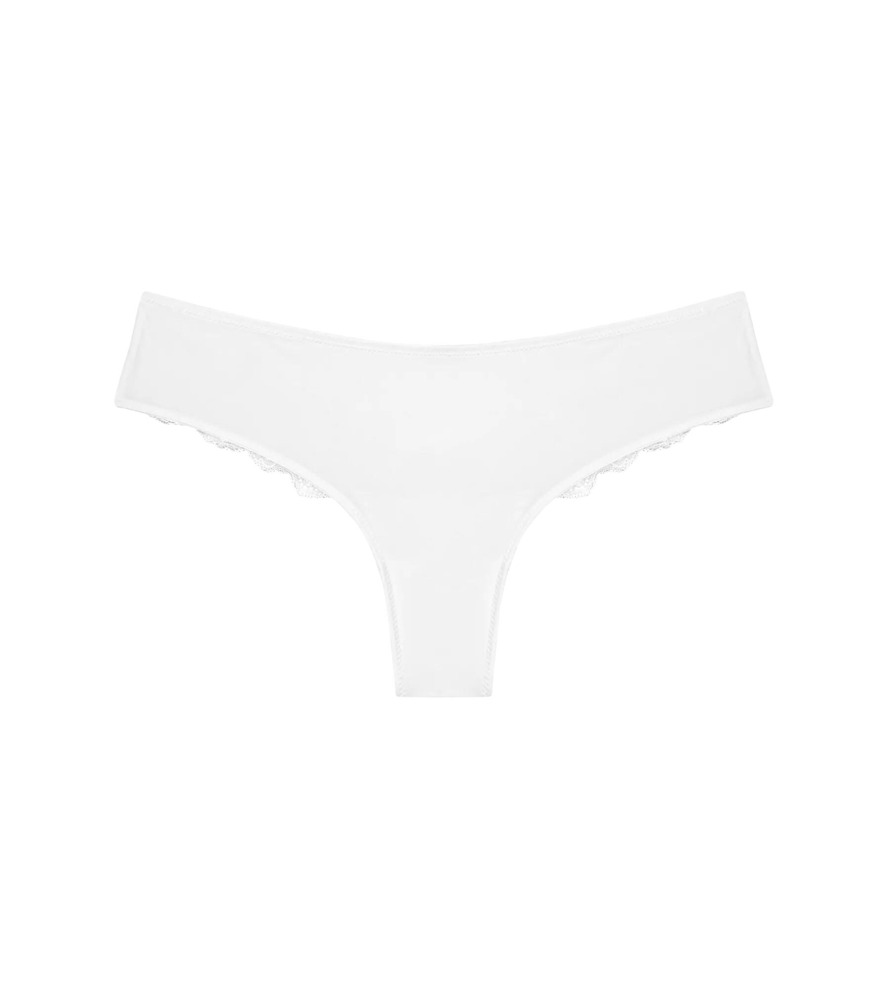 Triumph, Damen, Unterhosen, Lovely Micro Brazilian String, Weiss, (Einzelpack, M) - Bild 3