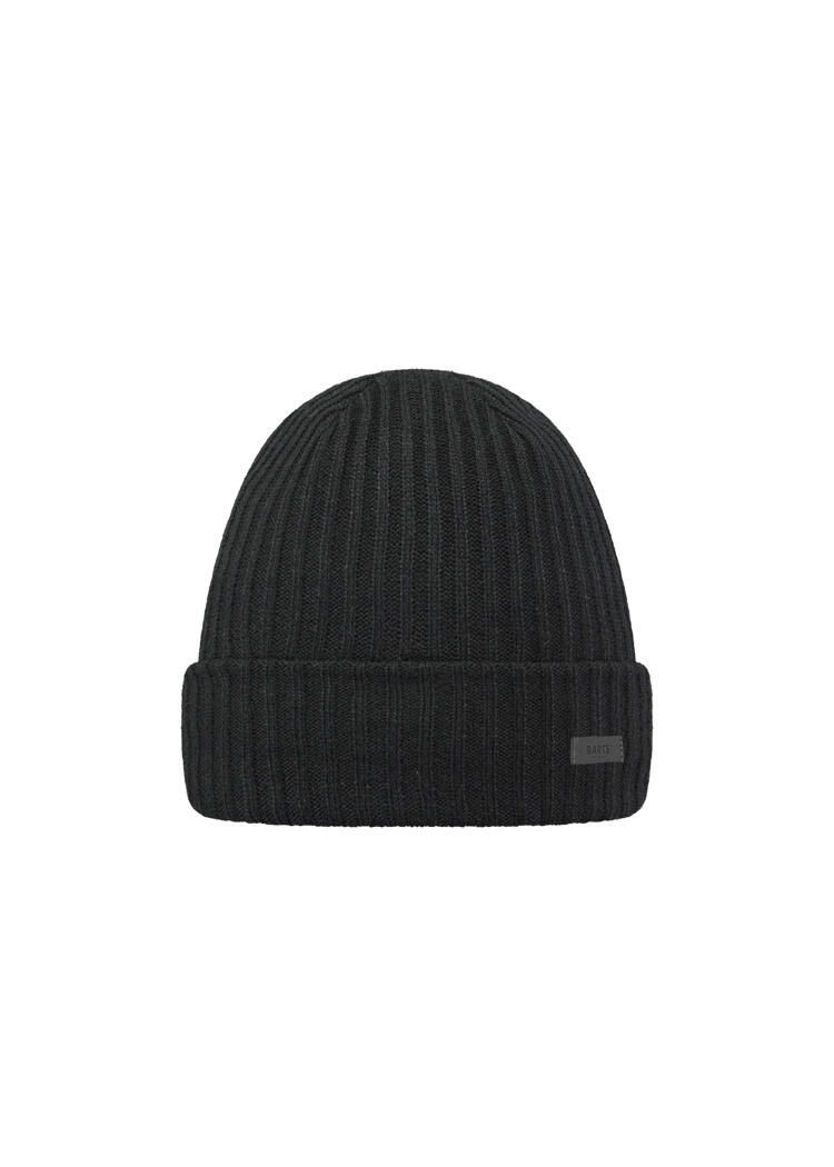 Barts Beanie Mütze Wilbert Turnup Schwarz - - Bild 3