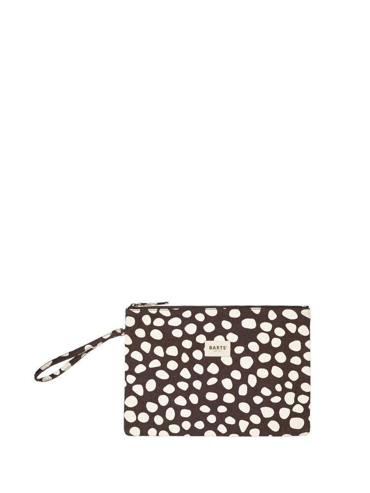Barts Braun - Clutch Aus Baumwolle Mit Print - Gr. - Os