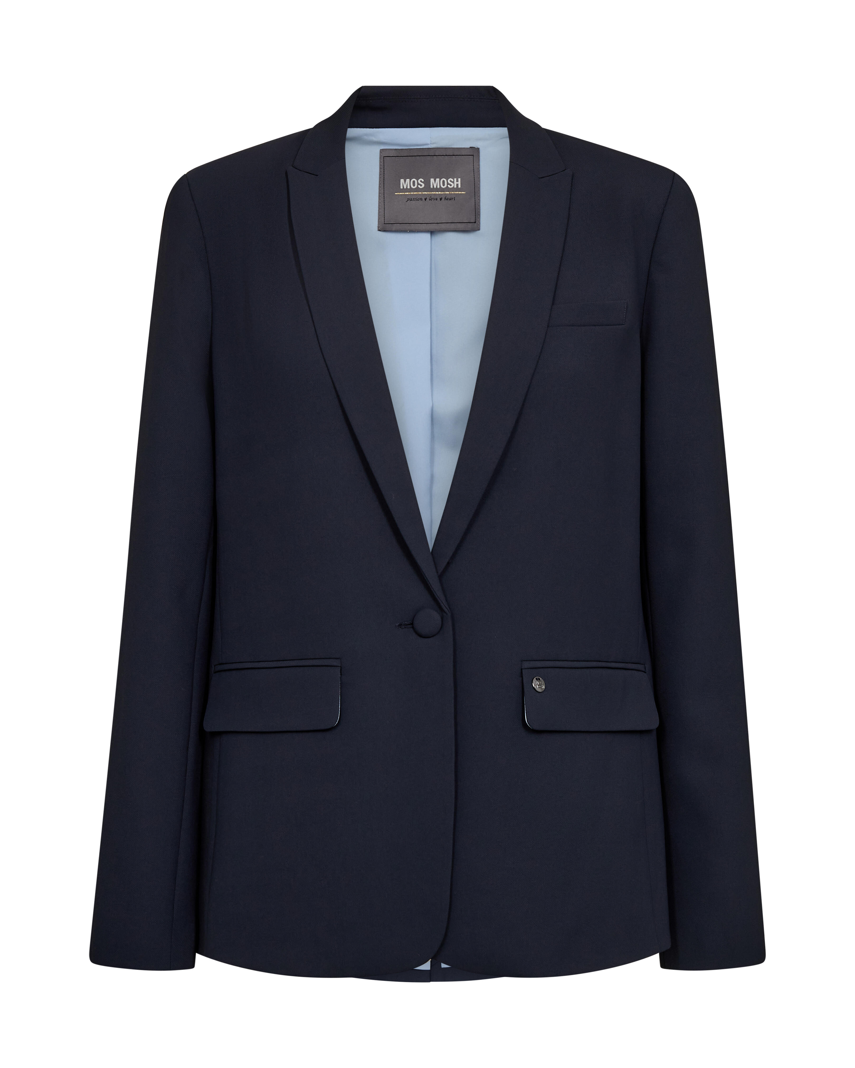 Mos Mosh Damen Phoebe Miley Blazer Taillierter Blazer Mit Ein-Knopf-Verschluss Und Schmalem Revers - Bild 3