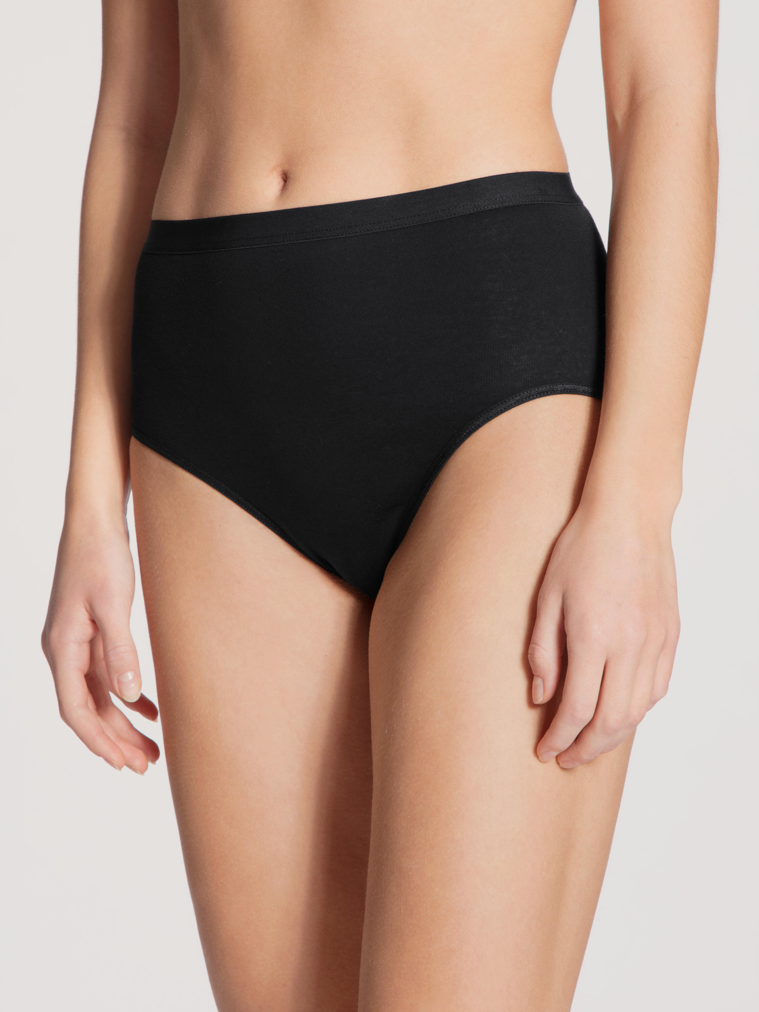 Calida Damen Schwarz - Midislip - Gr. - L