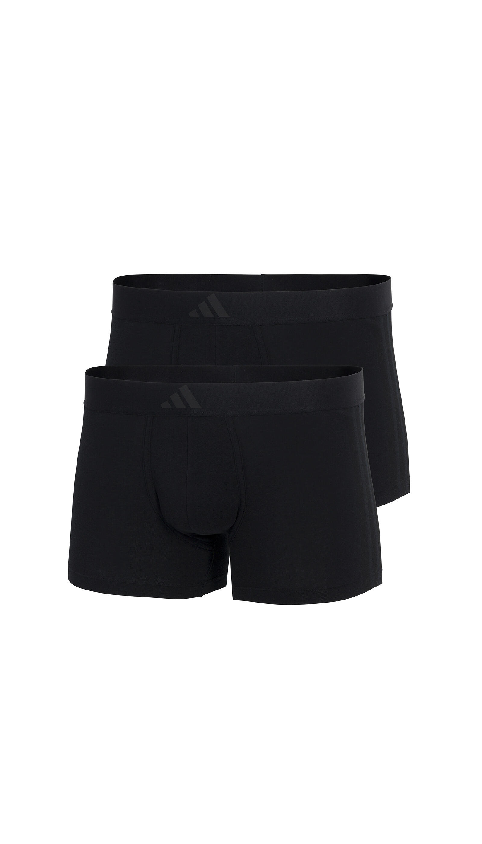 Adidas Herren Schwarz 2 Active Flex Cotton Slipboxer - Gr. L/6 - Bild 3