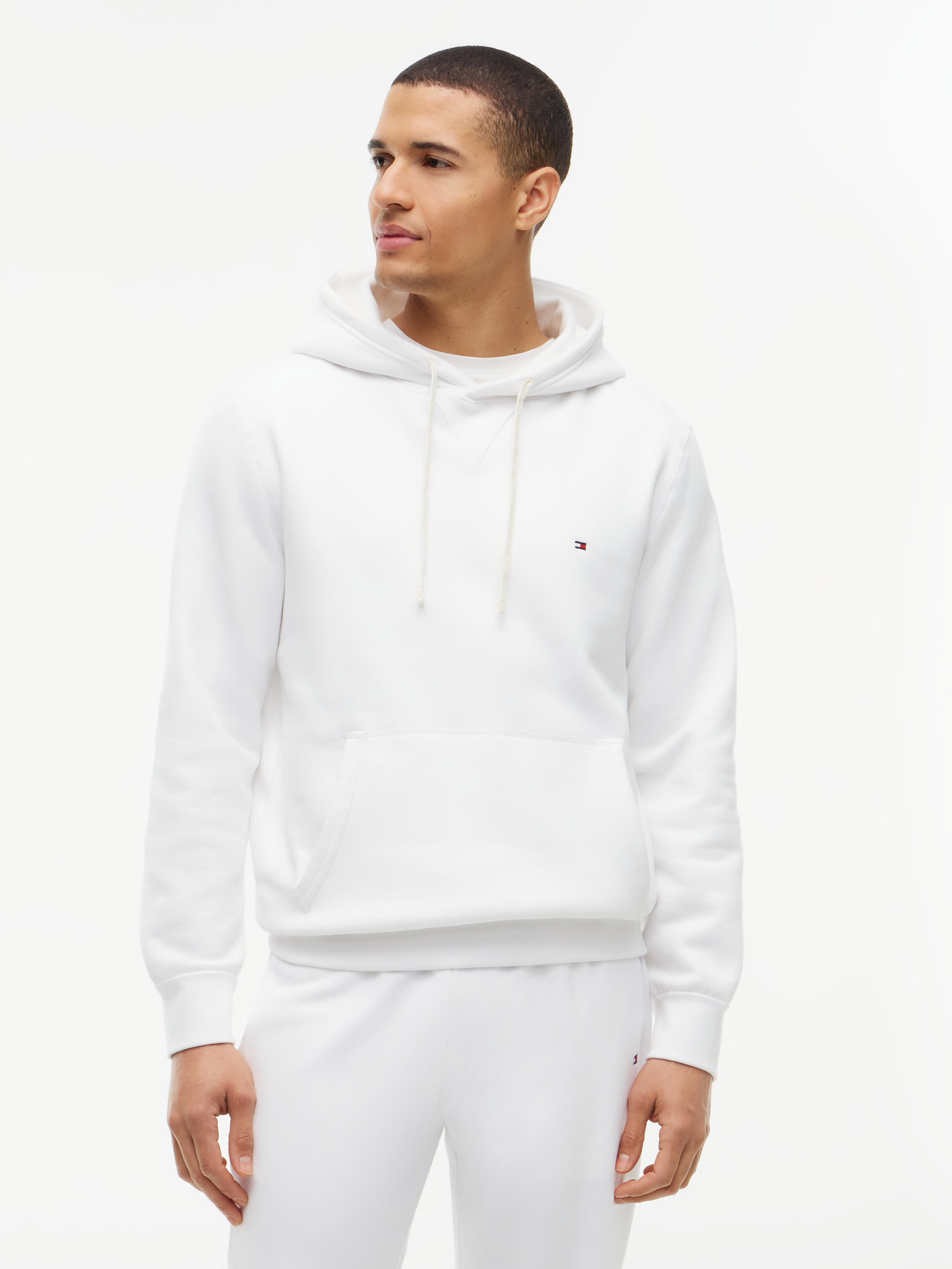 Hemden Tommy Hilfiger Herren Weiss Regular Fit Pullover Einfarbig - Bild 3