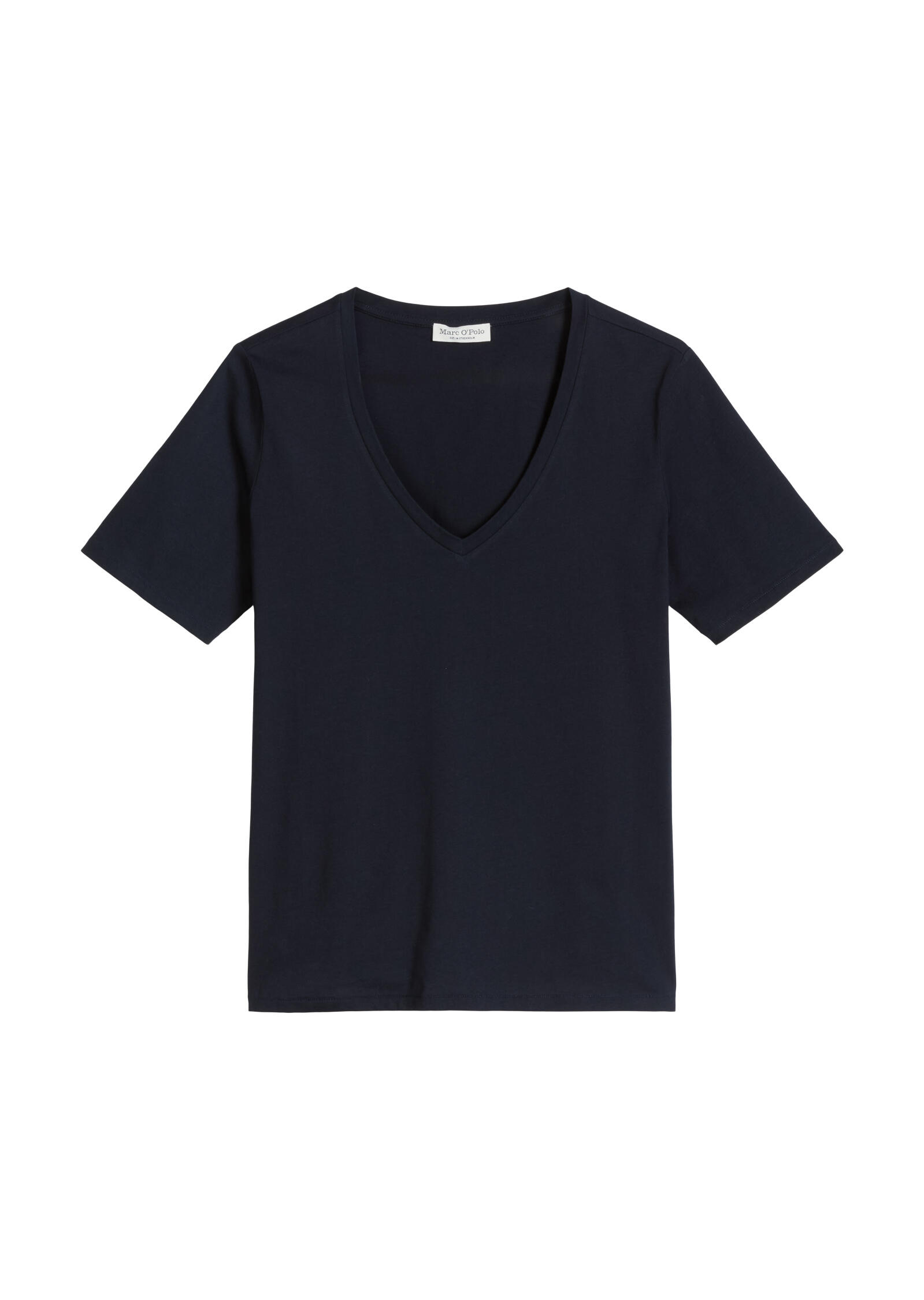 Marc O'polo Casual - V-Neck-T-Shirt Regular Maniac Midnight - Gr. - Xs