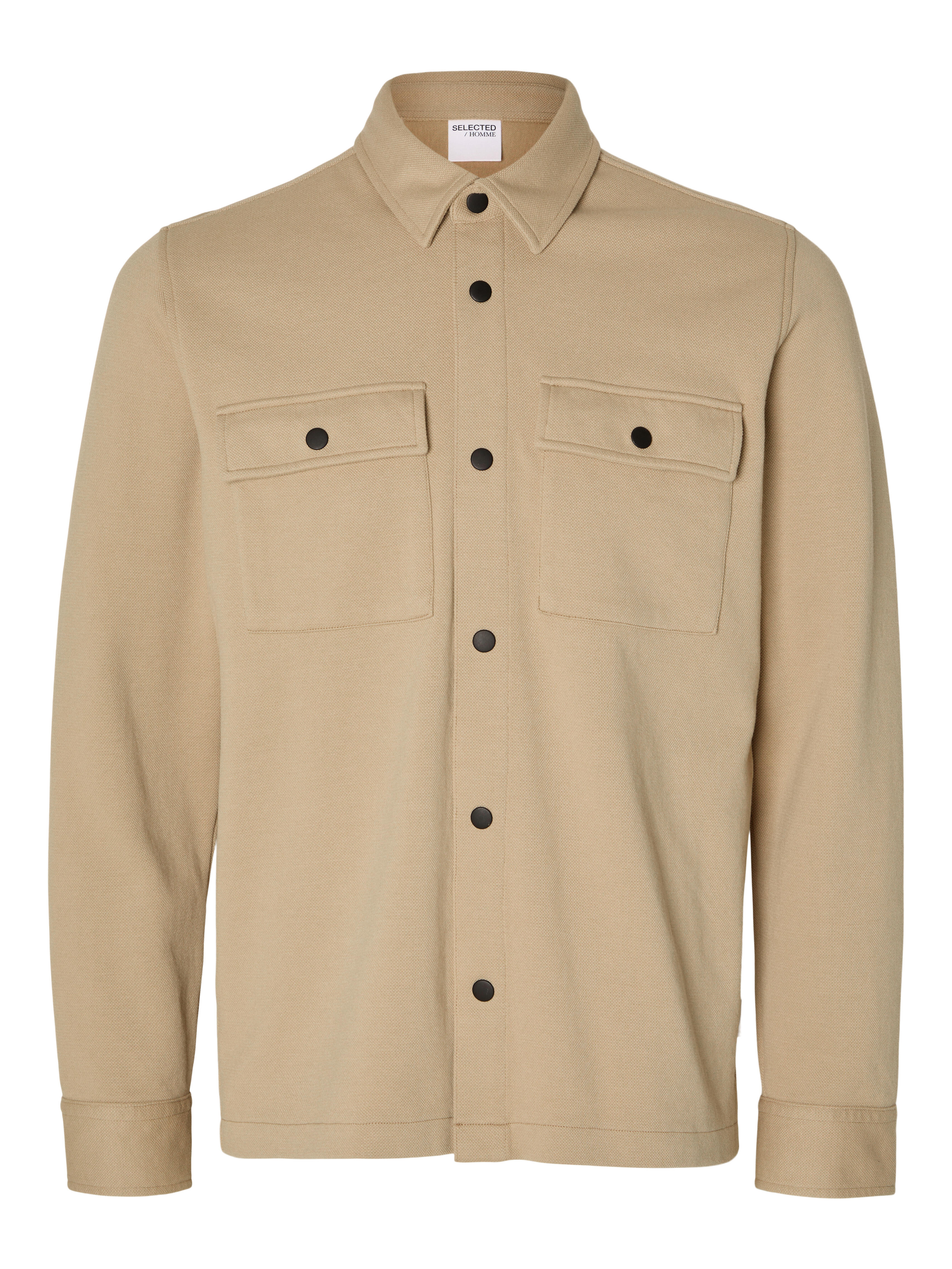 Selected Herren Weiß – Jackie – Hemdjacke In Creme - Bild 6