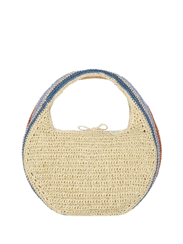 Barts Blau - Gehäkelte Gepolsterte Handtasche - Gr. - Os