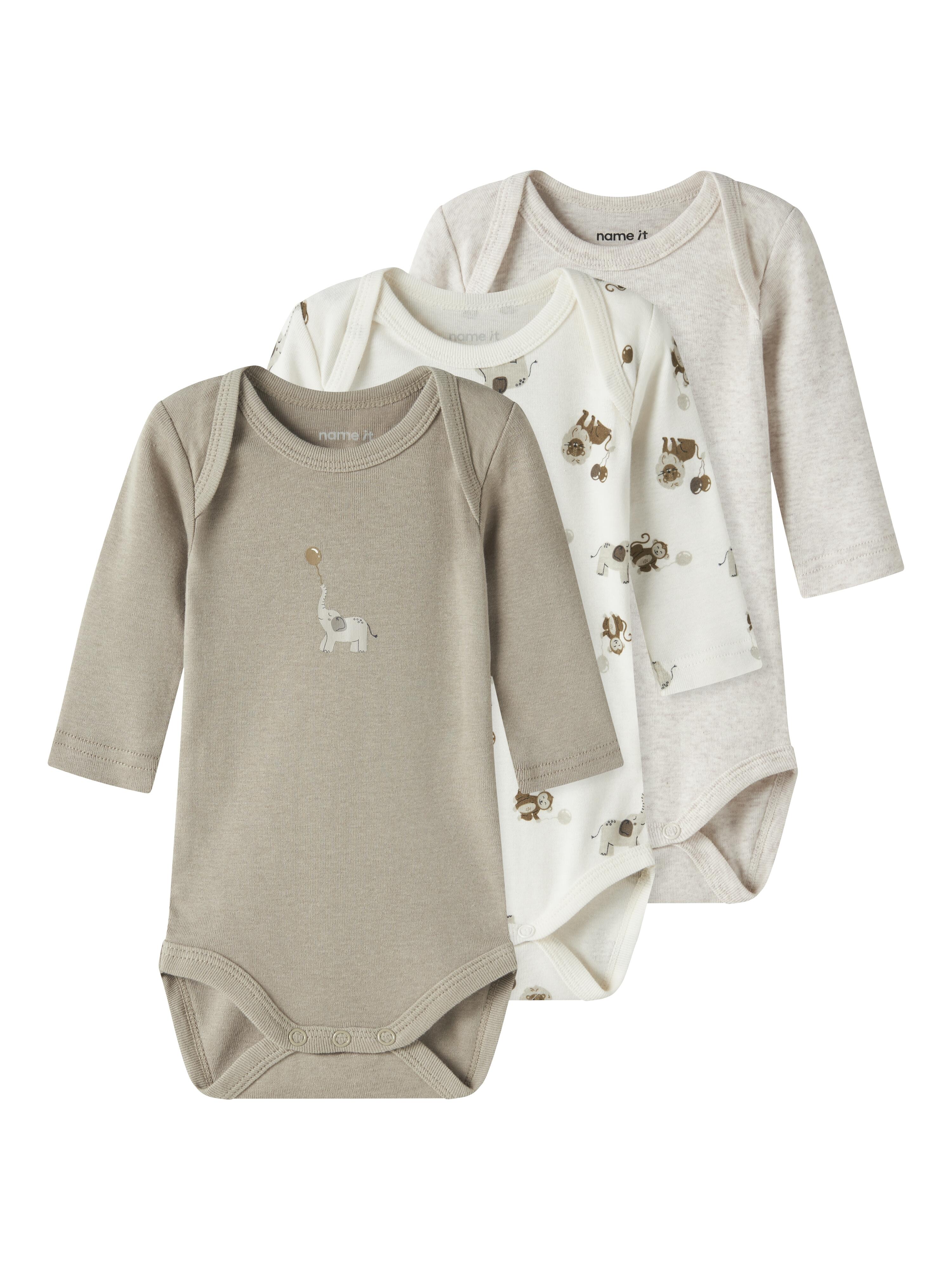 Name It - Nbnbody 3P Ls Animal Noos - Gr. - 80