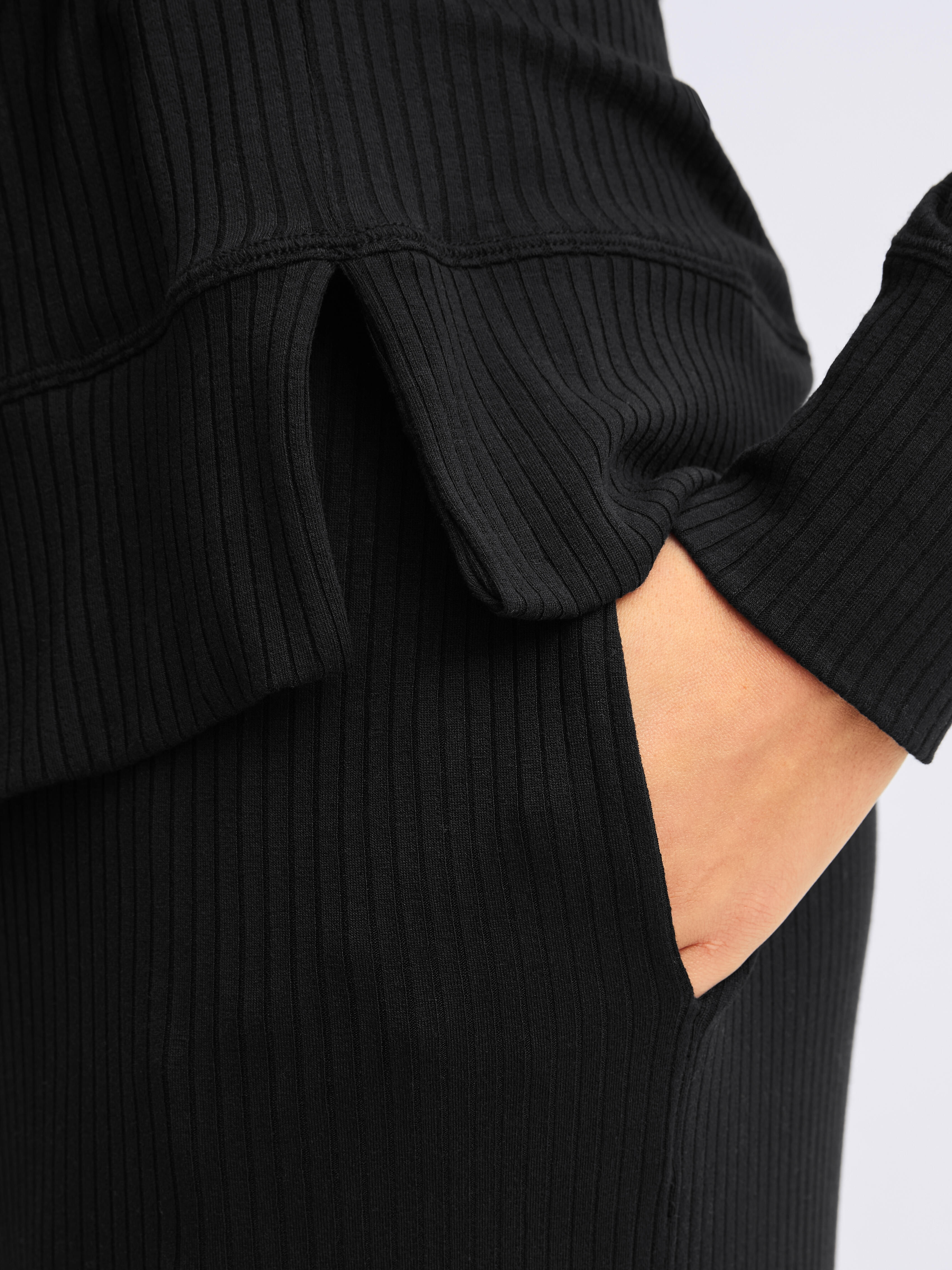 Calida Damen Schwarz - Shirt Langarm - Gr. - M