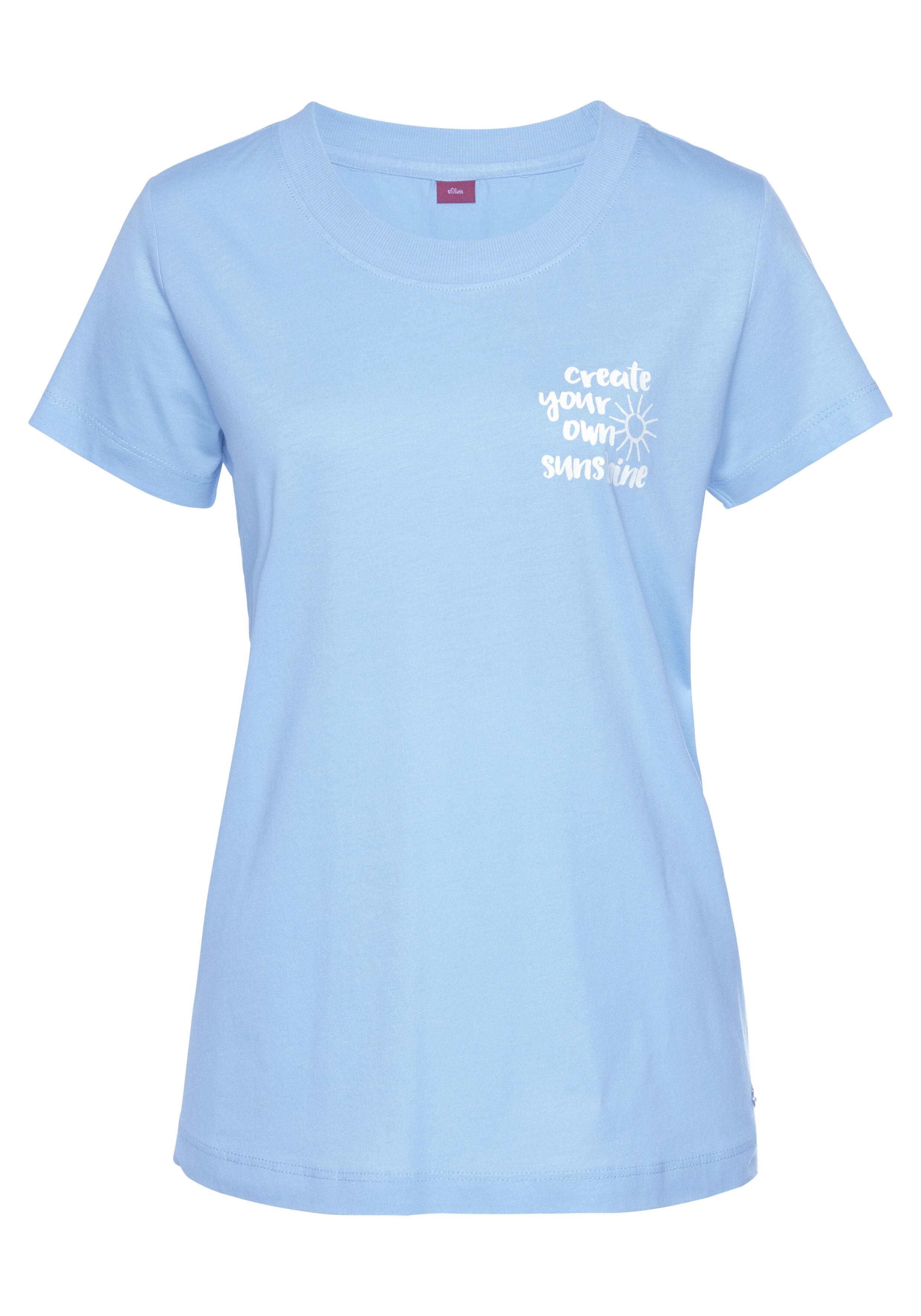 S.oliver Dessous, Wäsche & Bademode S.oliver Lm T-Shirt Blue - Gr. - 34