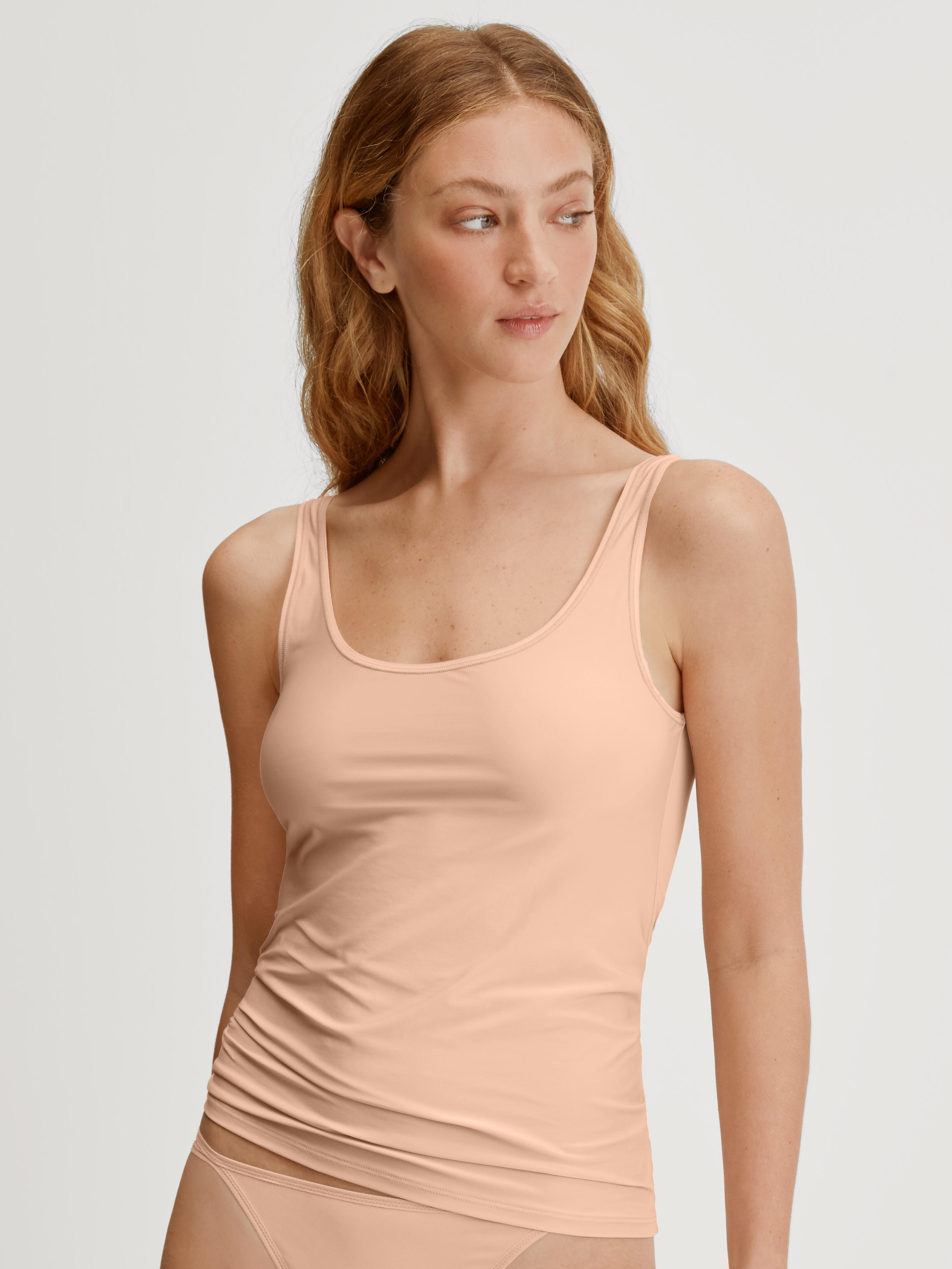 Calida Damen Tank-Top Sleek Skin Rosa L - Bild 2