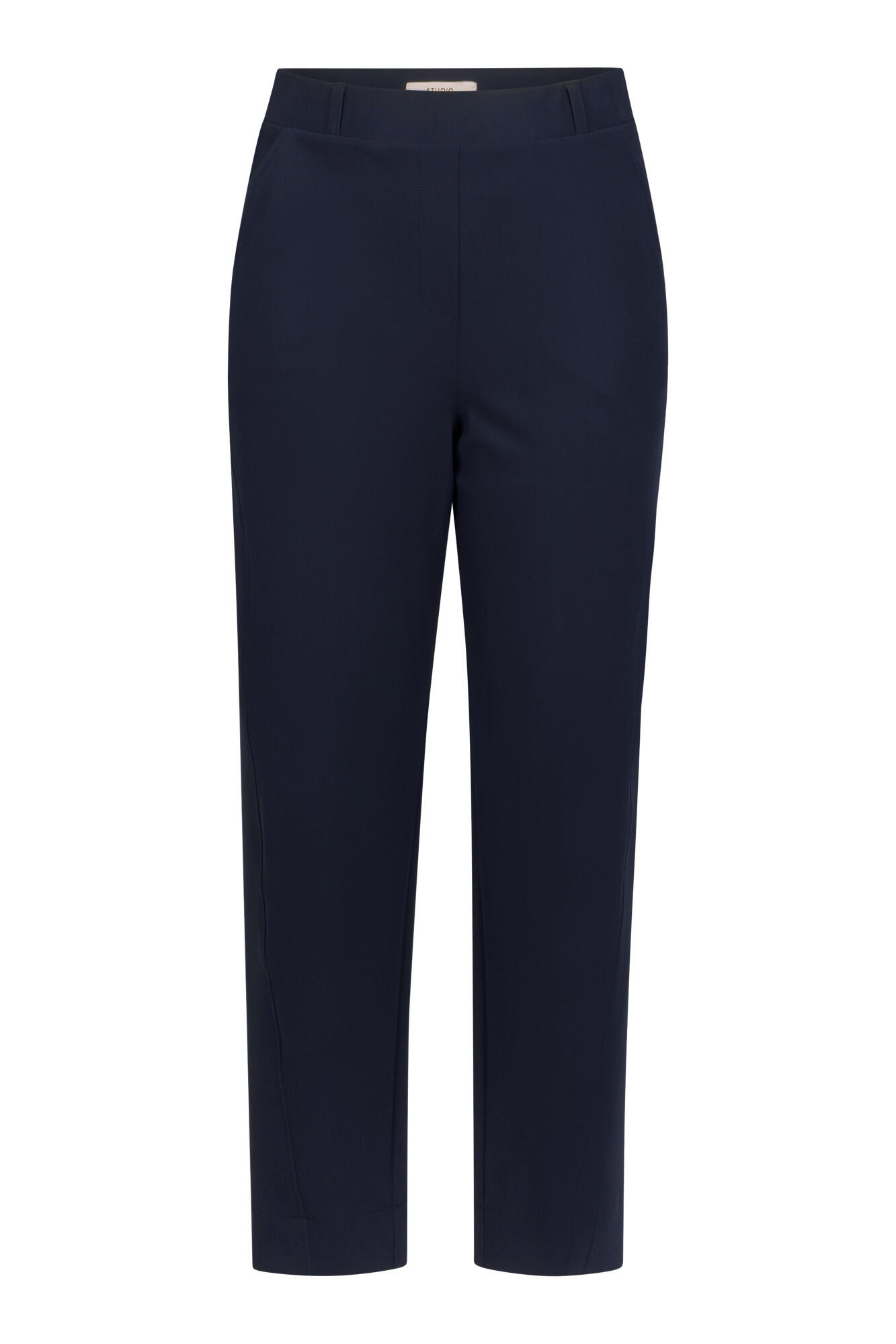 Studio Anneloes - Marlise Barrel Trousers Dark Blue - Gr. - M