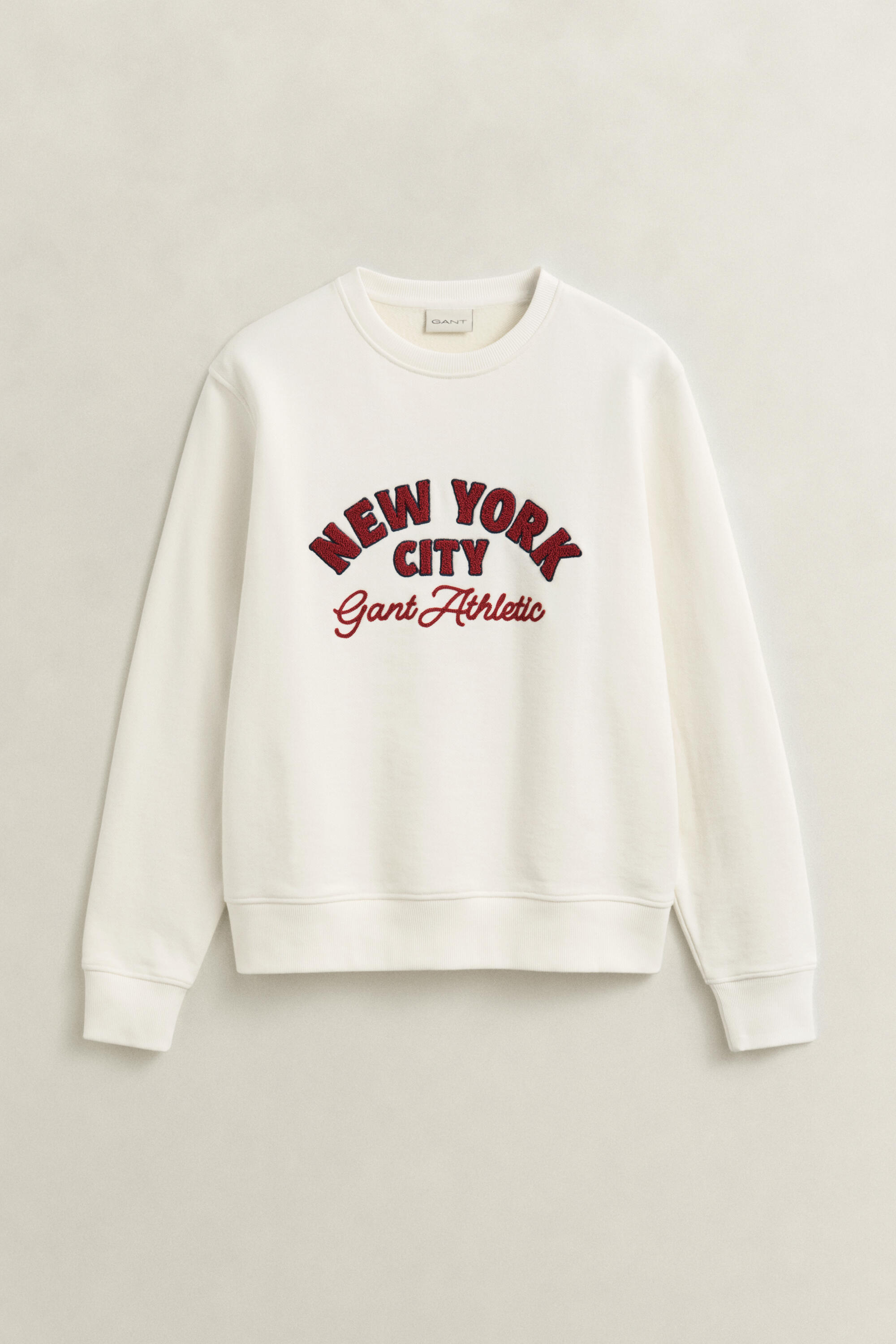 Gant Herren Neutral Sweatshirt Mit Brustgrafik Und Logo In Cremeweiß - Bild 7