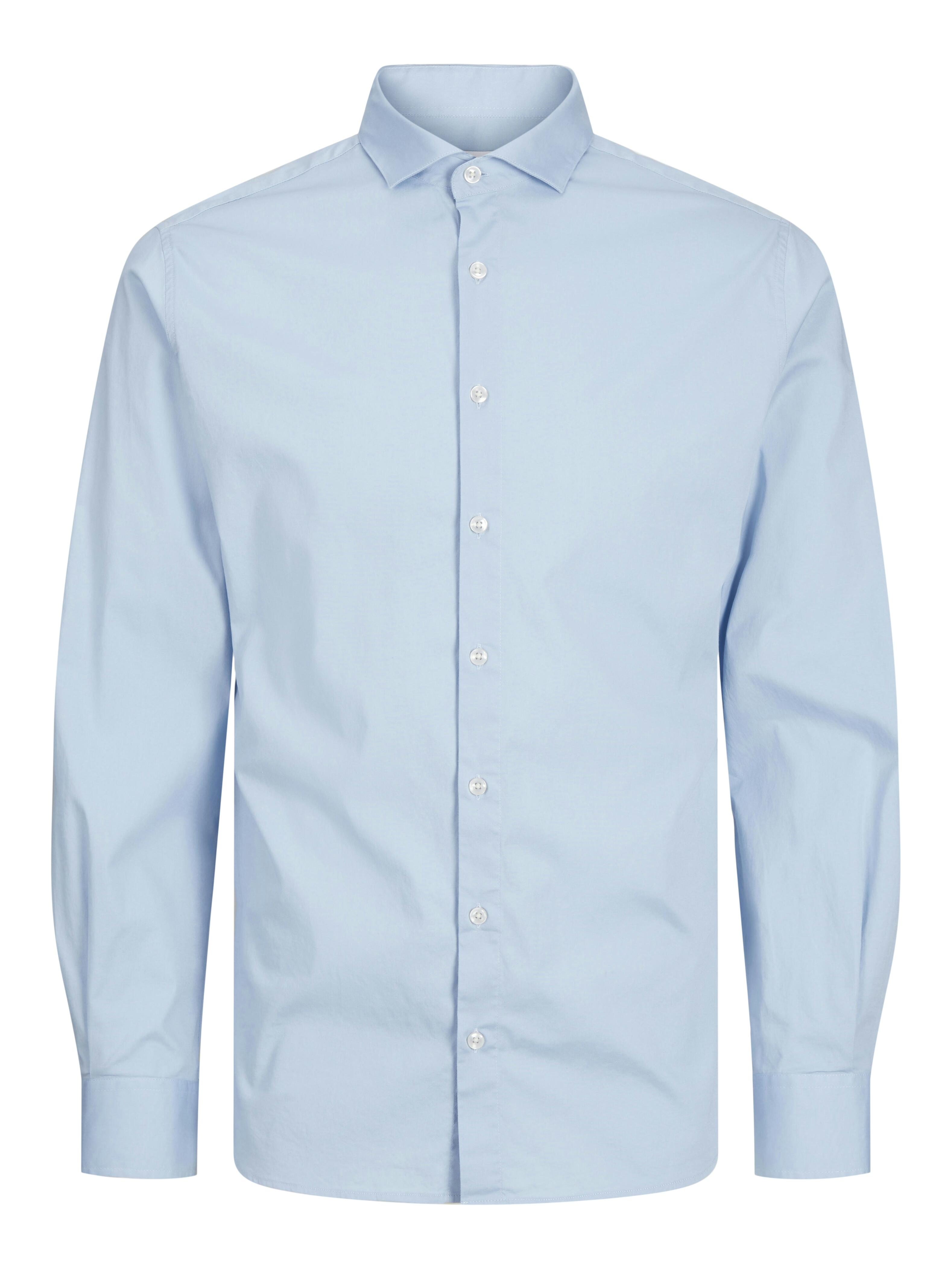 Jack & Jones, Jungen, Hemden, Jjeaxel Stretch Shirt Ls Noos Jnr, Blau, (128) - Bild 4