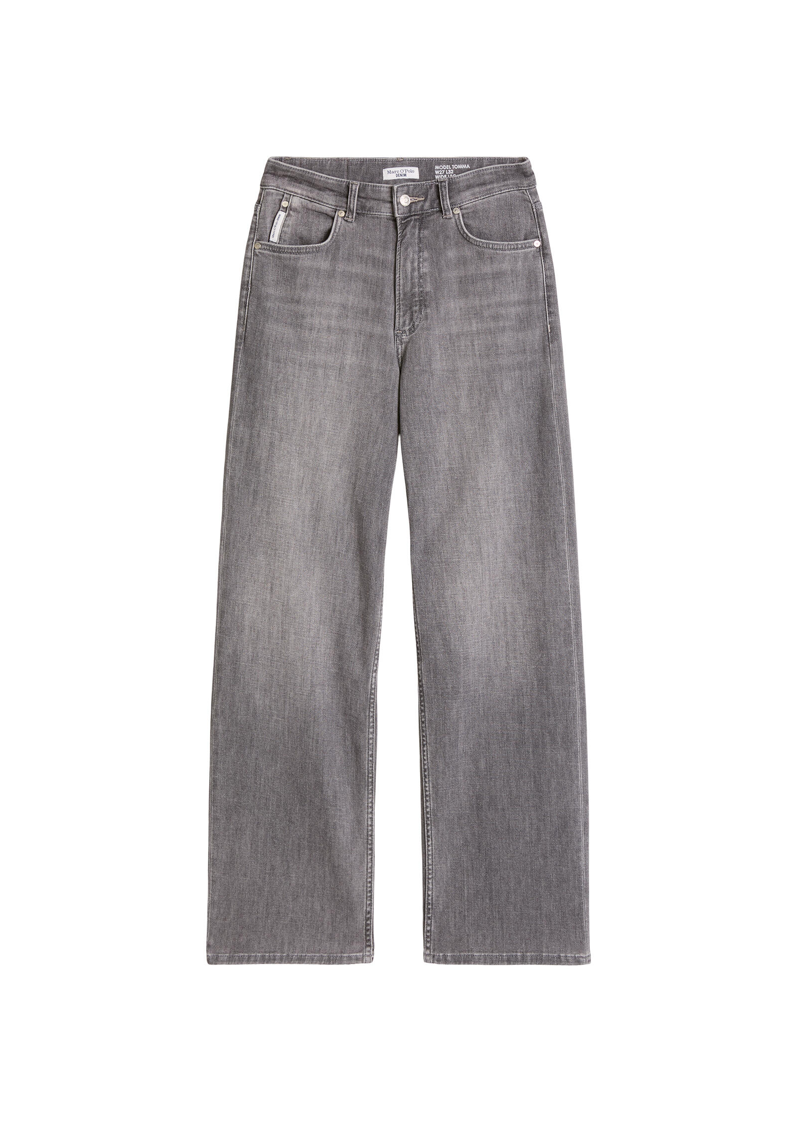 Marc O'polo Denim Grau Wide-Leg Jeans Tomma 30/32 - Image 3