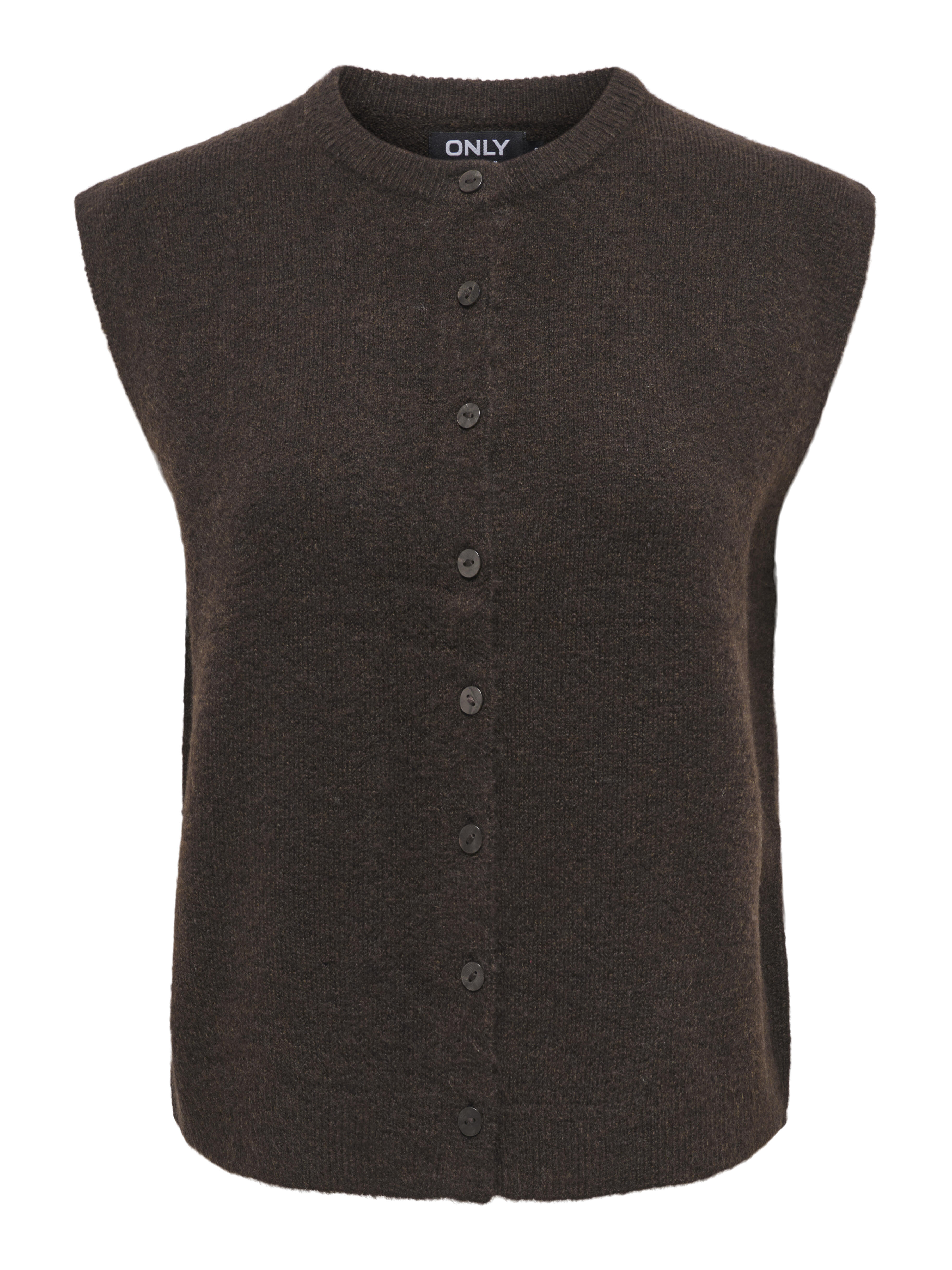 Only - Onlsimoni Vest Knt Noos Coffee Bean - Gr. - M