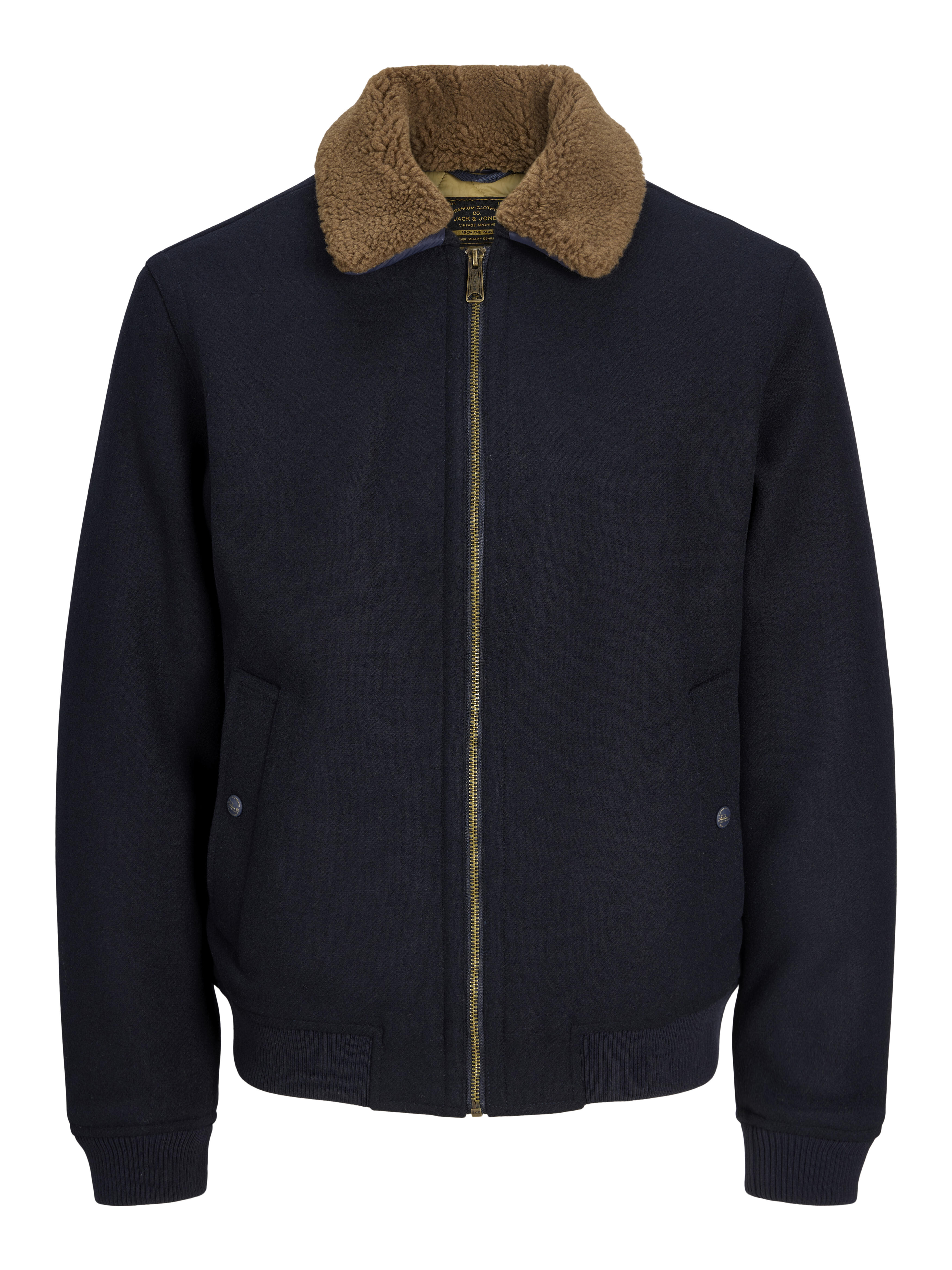 Jack & Jones Premium Herren Bomberjacken & Blousons Blau Gr. Mittel - Bild 2