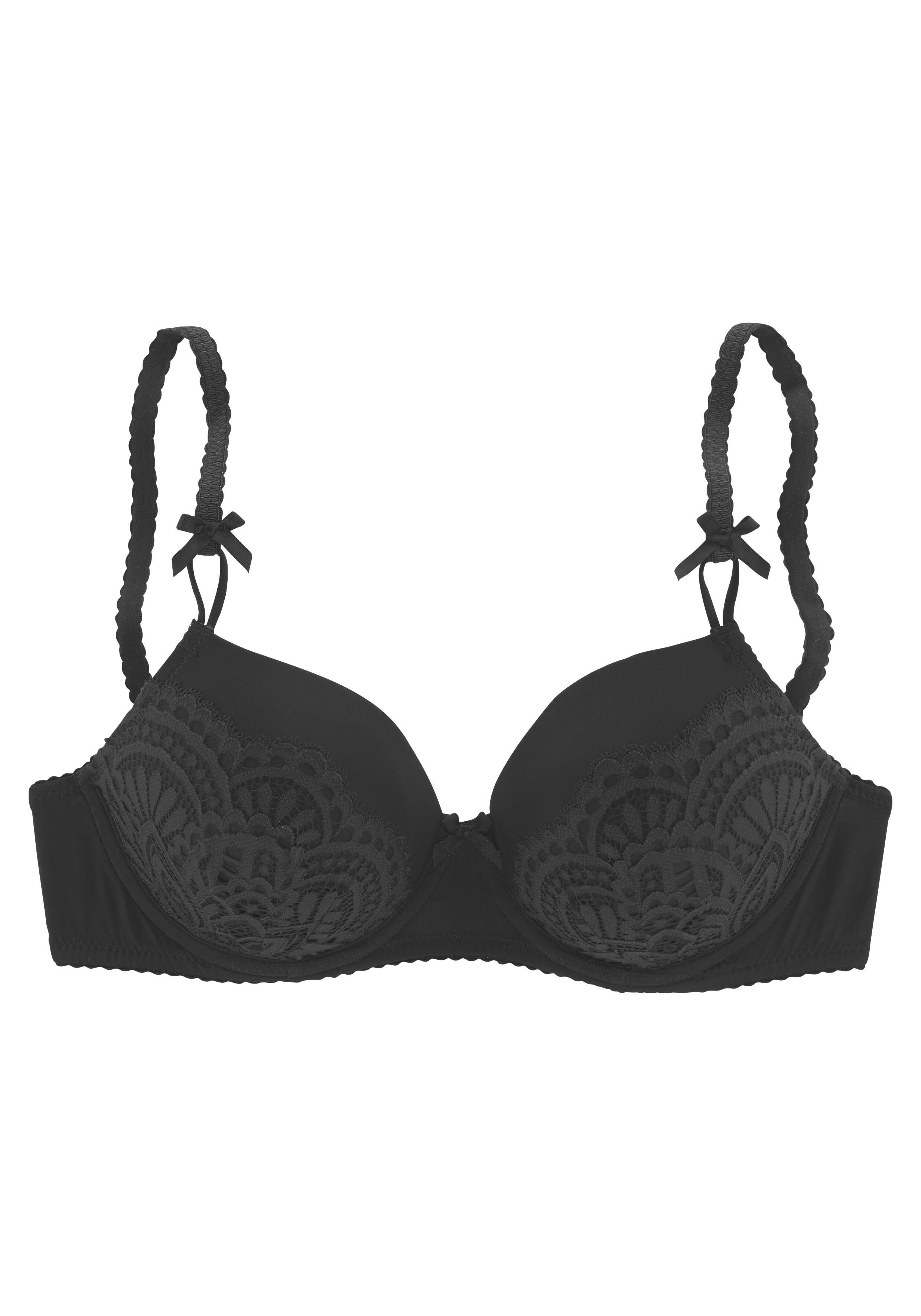 Lascana - Schalen-Bh Black - Gr. - 80C
