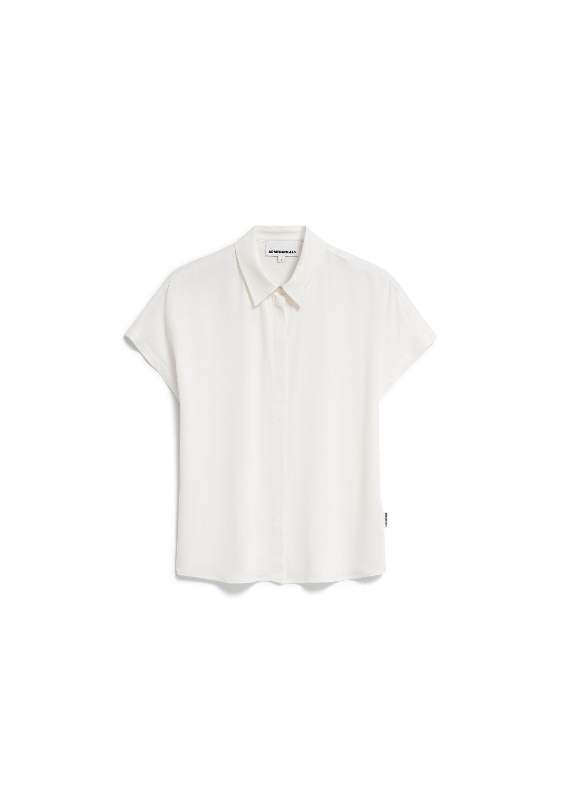 Armedangels Damen Weiß Bluse Larisaana - Bild 3