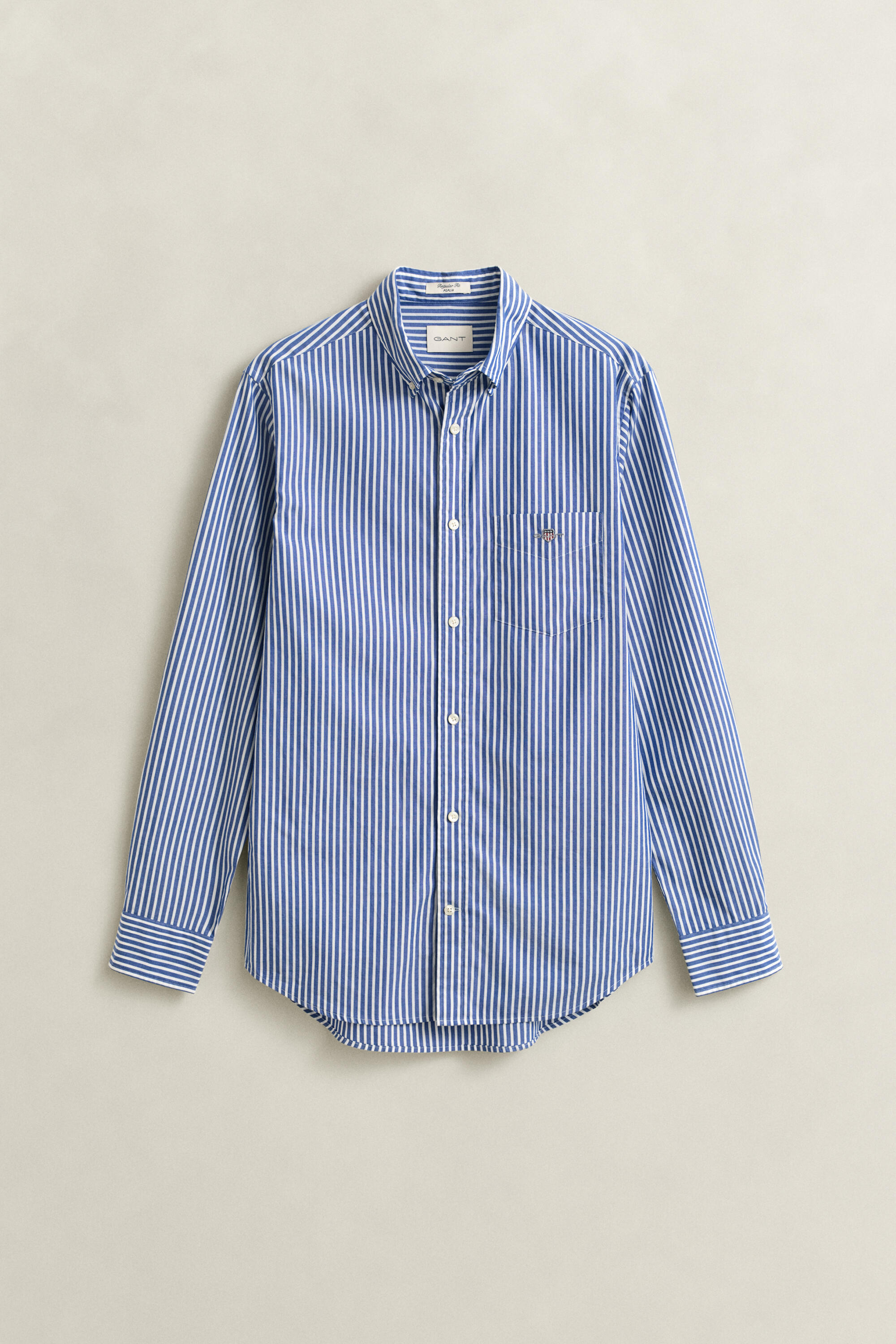 Gant Herren Reg Classic Poplin Stripe Shirt Hemd (1er Pack) - Bild 3