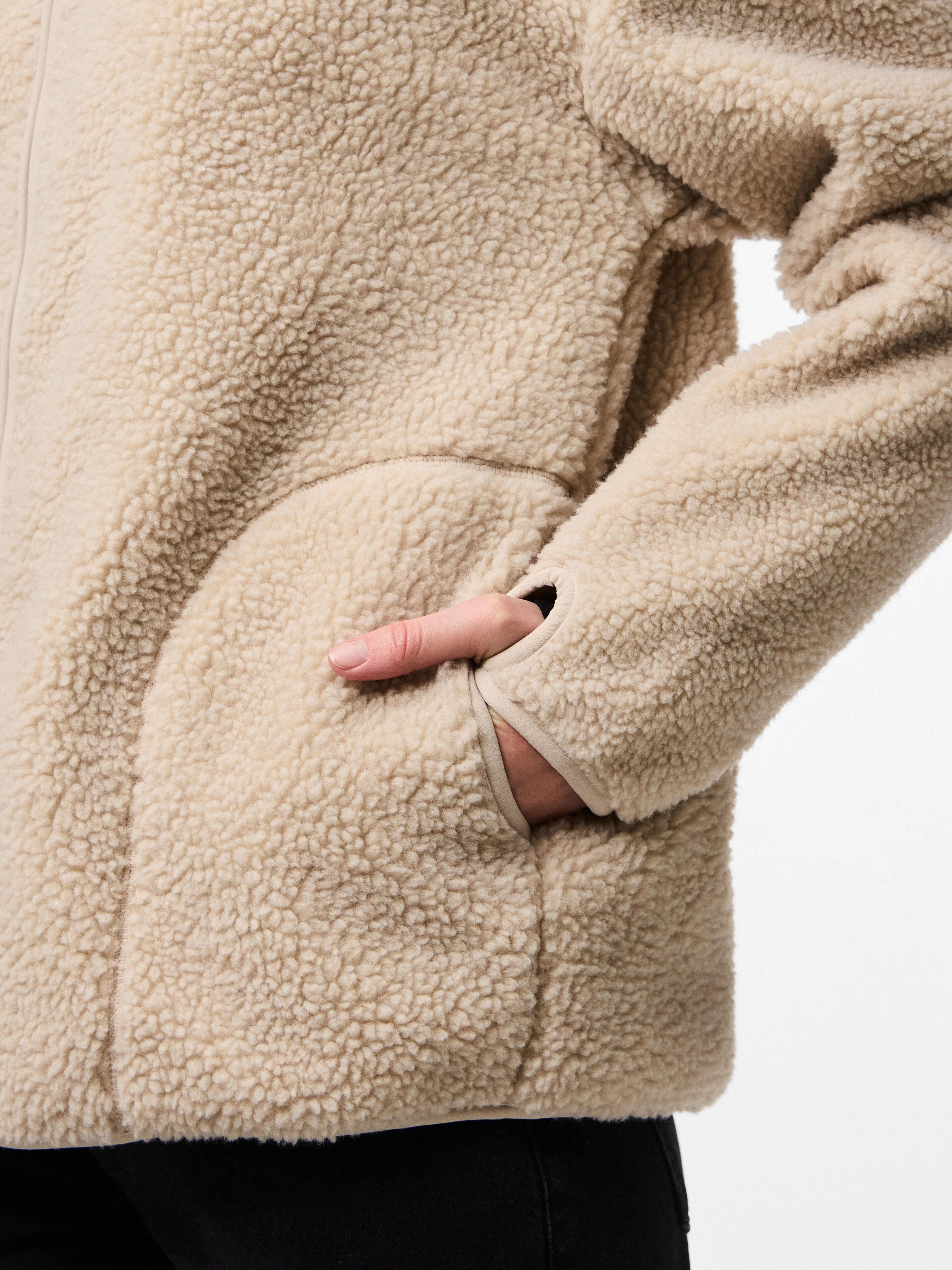 Pieces Damen Grau Jacke Sadia - Bild 3