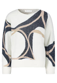 Pullover lang Arm BETTY & CO WHITE