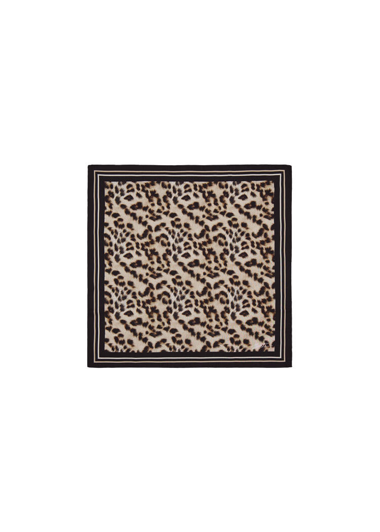 Barts Barts® Quadratisches Tuch Für Damen Beige/Schwarz Onesize - Bild 3