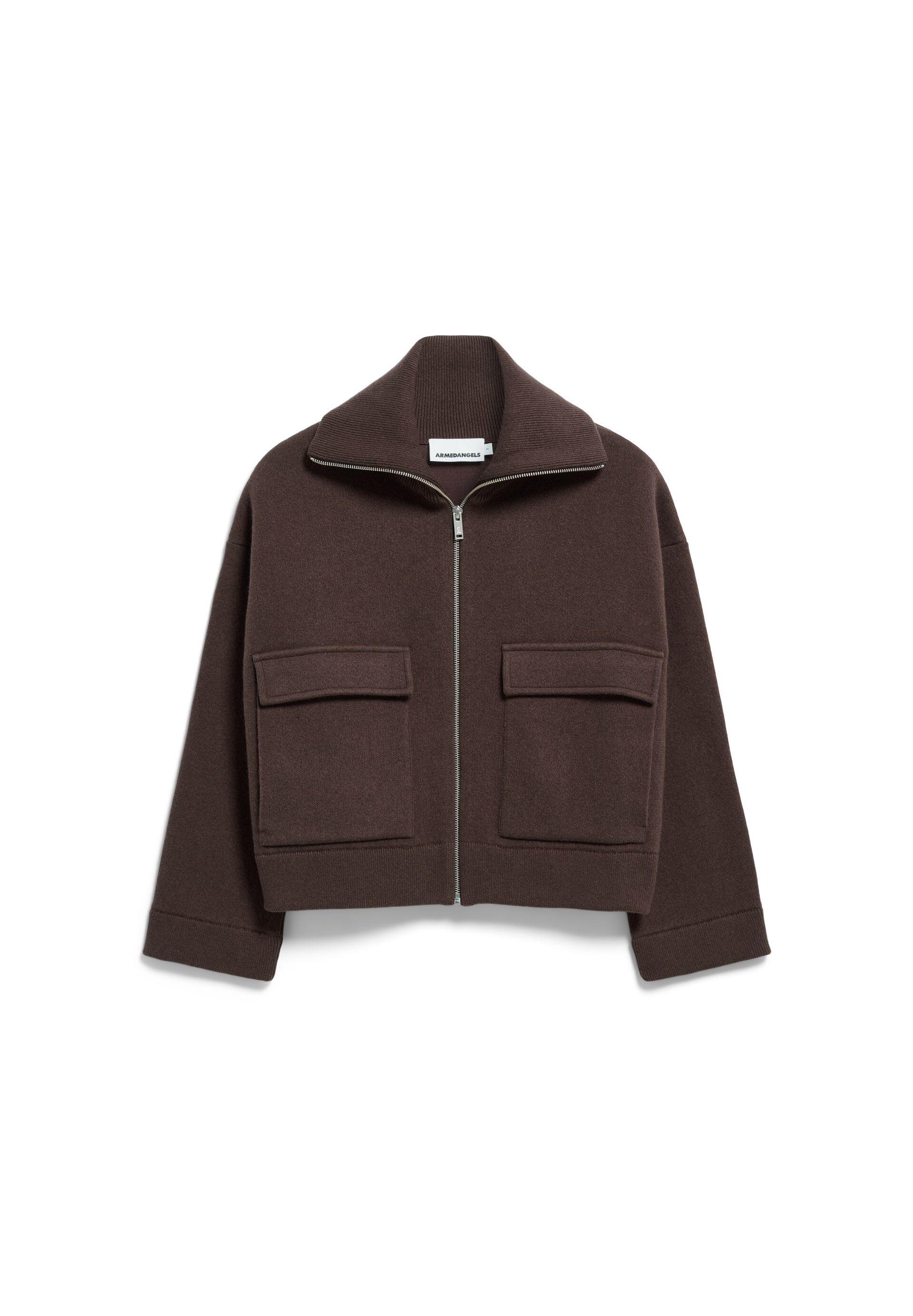 Armedangels Damen Marron Pullover Aus Baumwolle-Wolle - Bild 3