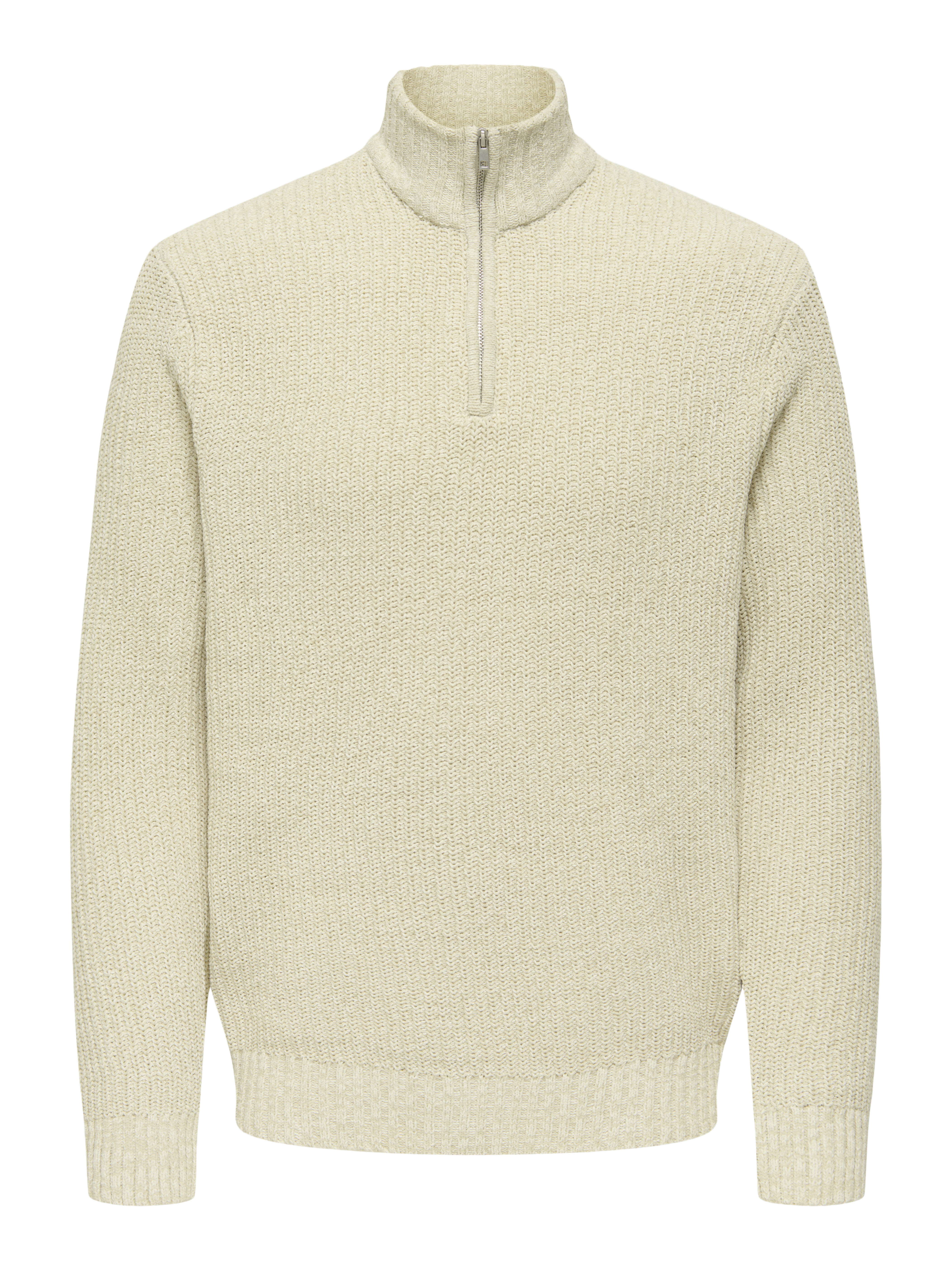 Only & Sons Herren Troyer Beige Gr. Übergröße XXL - Bild 3