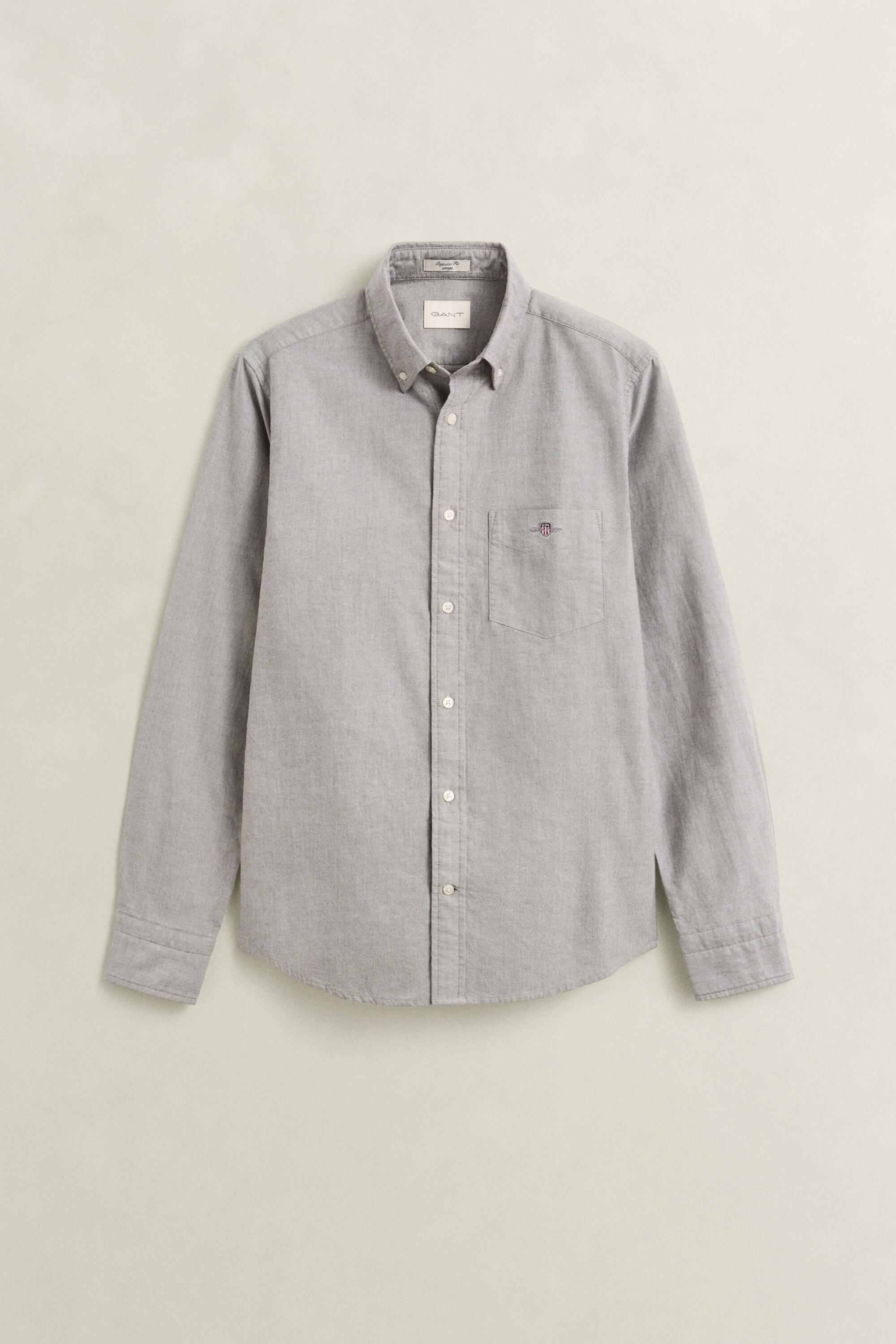 Gant Herren Marron Langarmshirt Classic Oxford - Bild 2